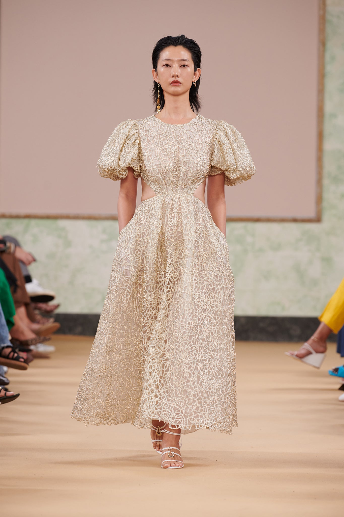 Patina Lace Midi Dress