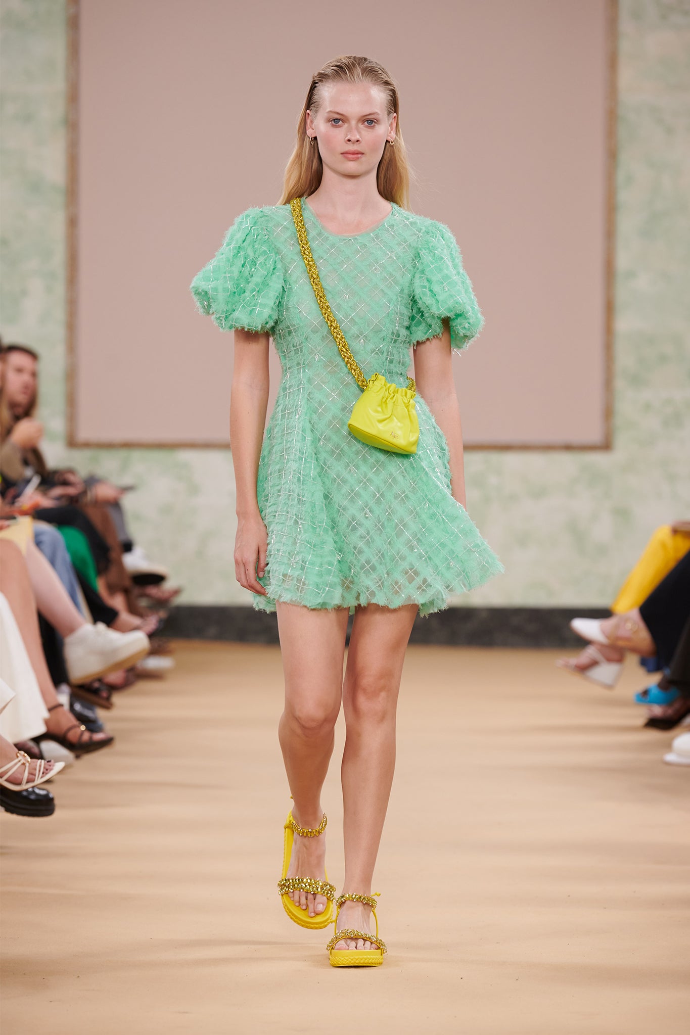 Context Embellished Mini Dress