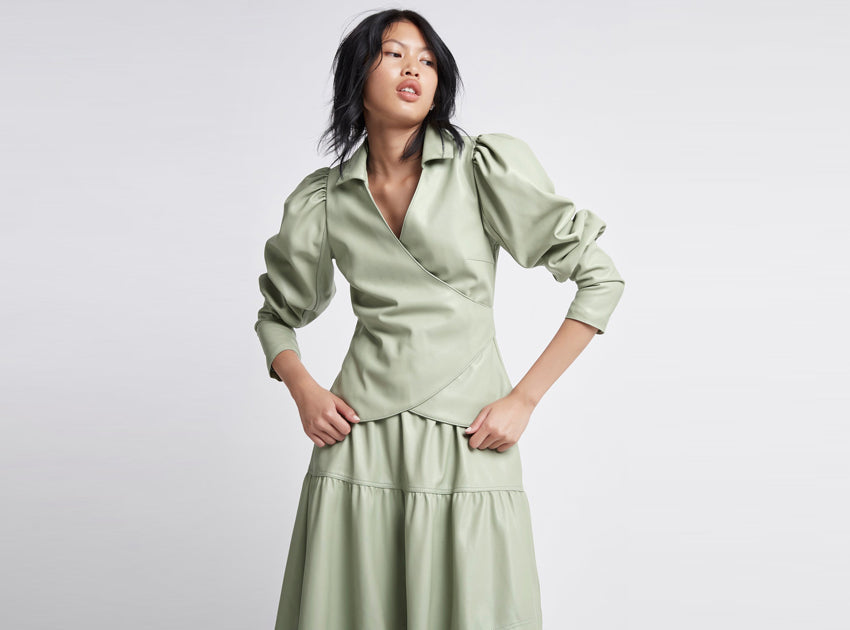 Idyllic Wrap Top