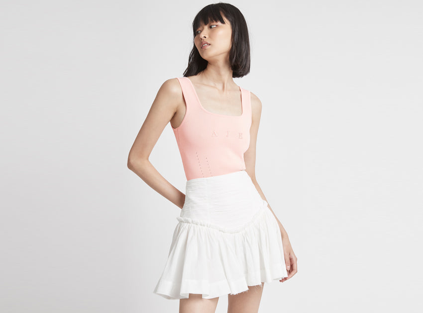 New Wave Mini Skirt