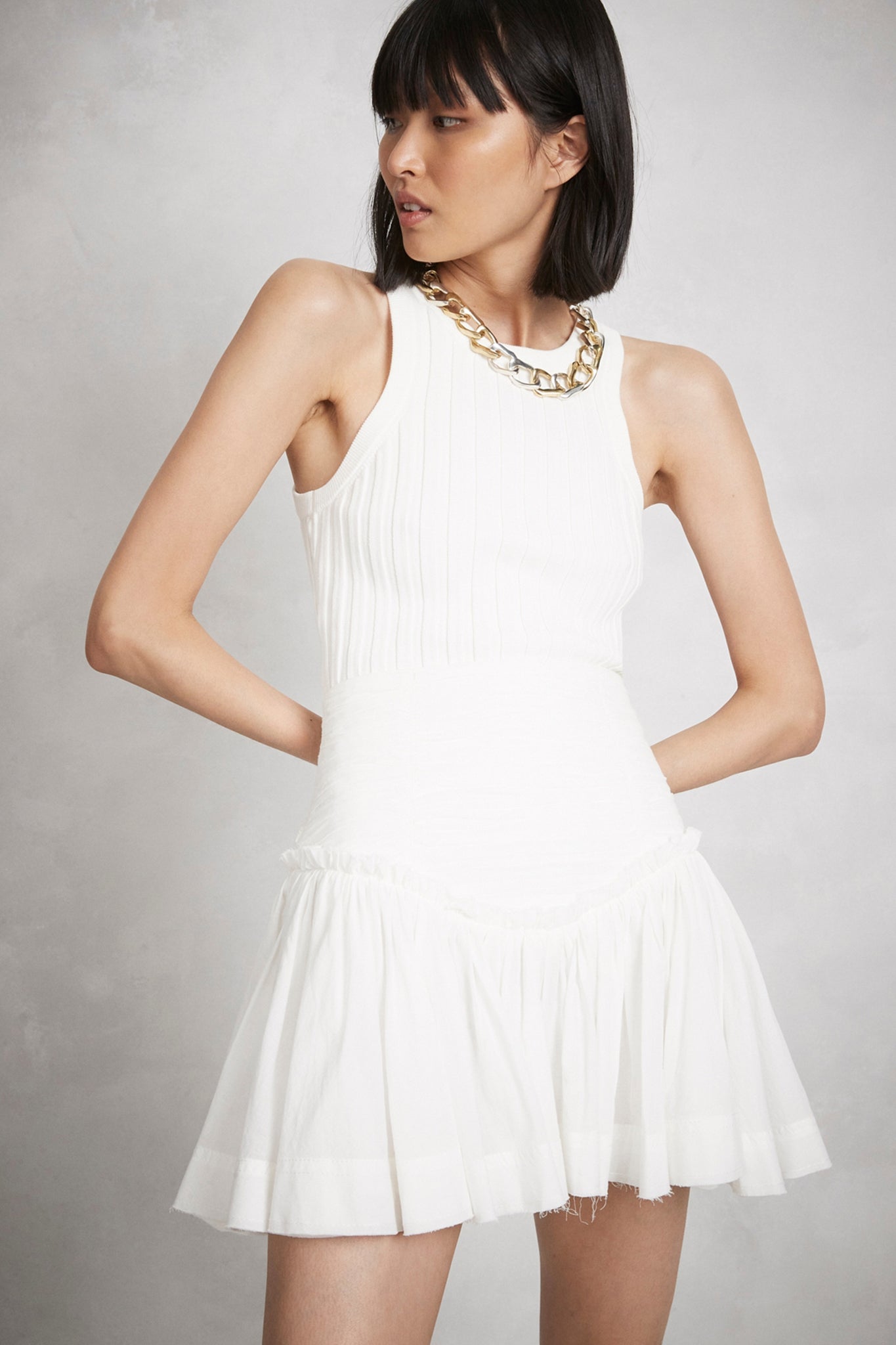 New Wave Mini Skirt