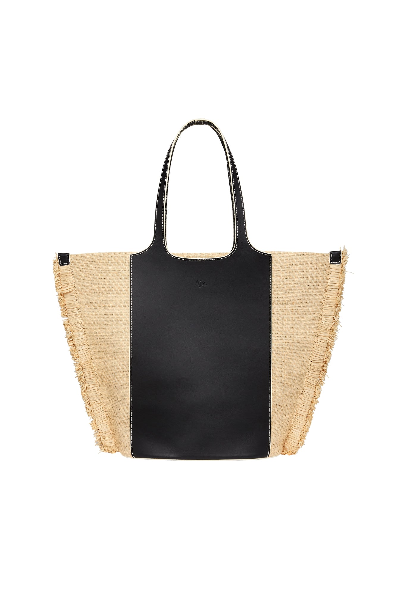 Romy Raffia Tote Market Bag