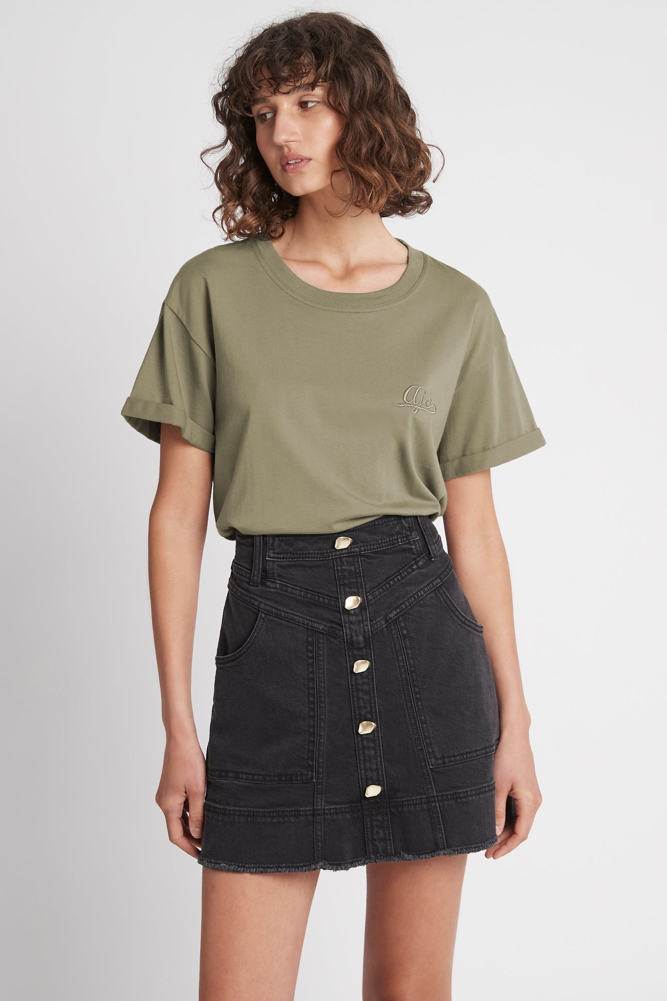 Cole Denim Mini Skirt