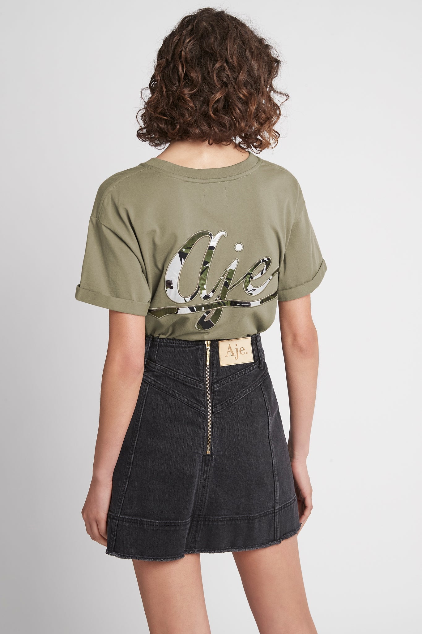 Cole Denim Mini Skirt