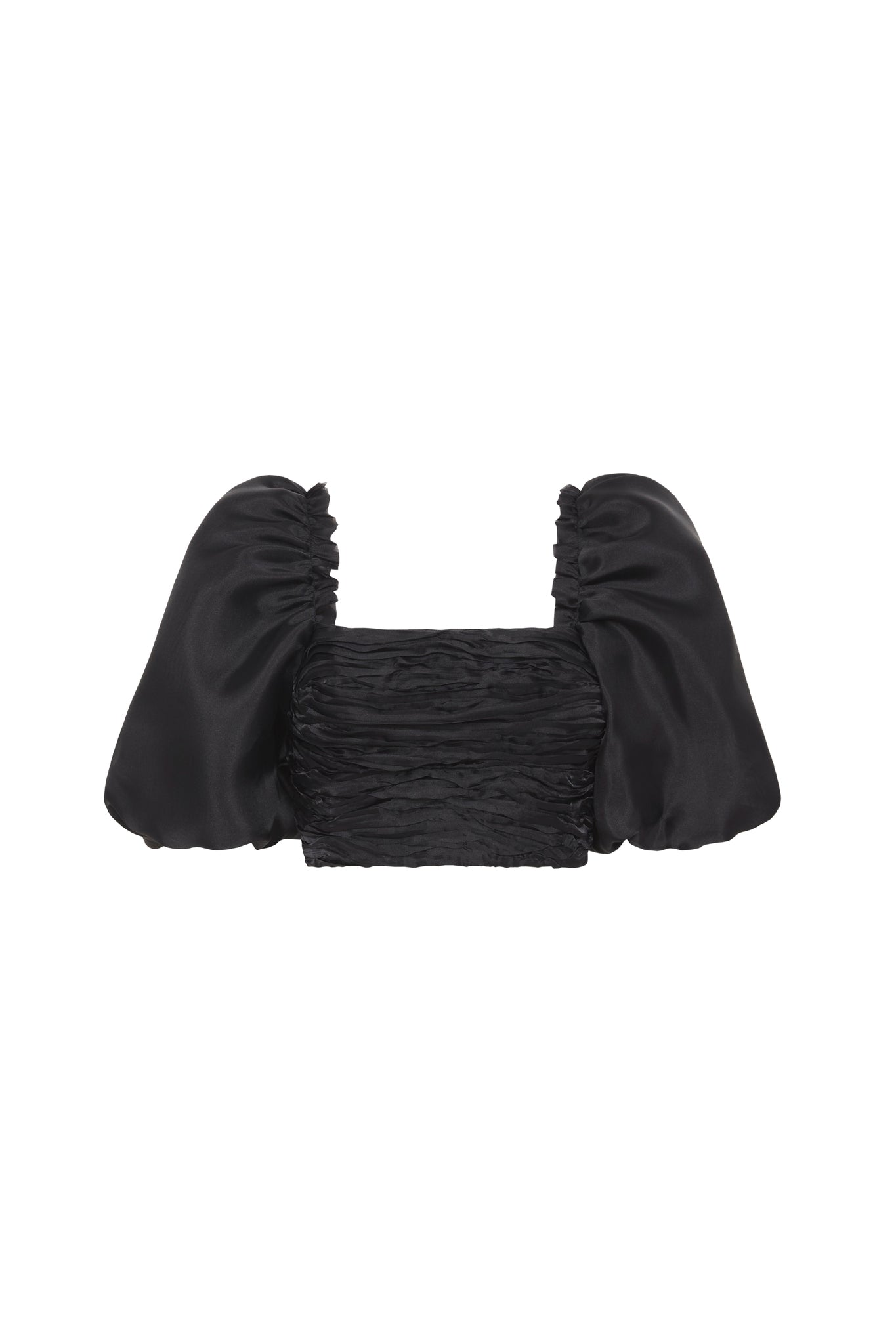 Myriad Puff Sleeve Cropped Top