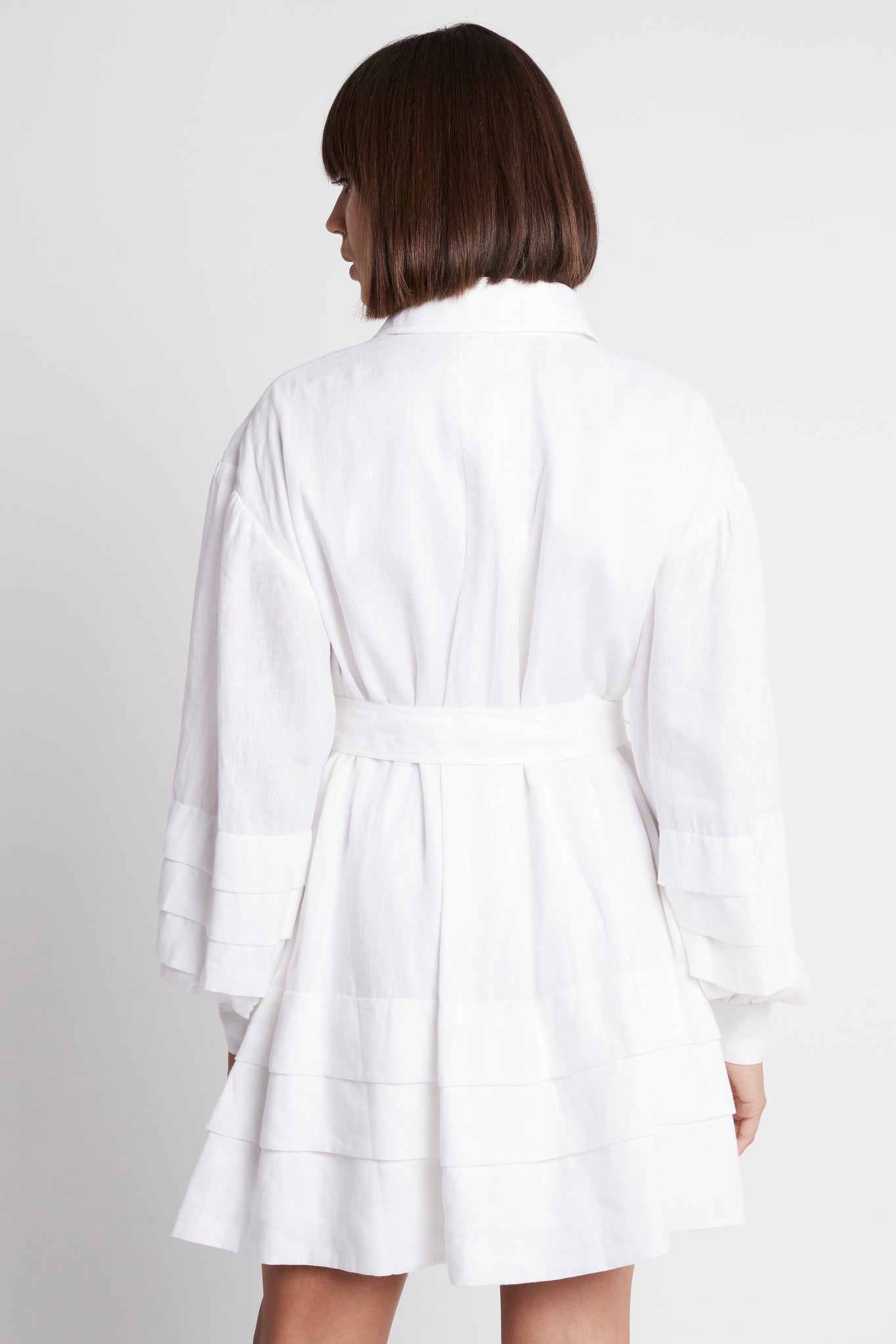 Recurrence Belted Smock Dress