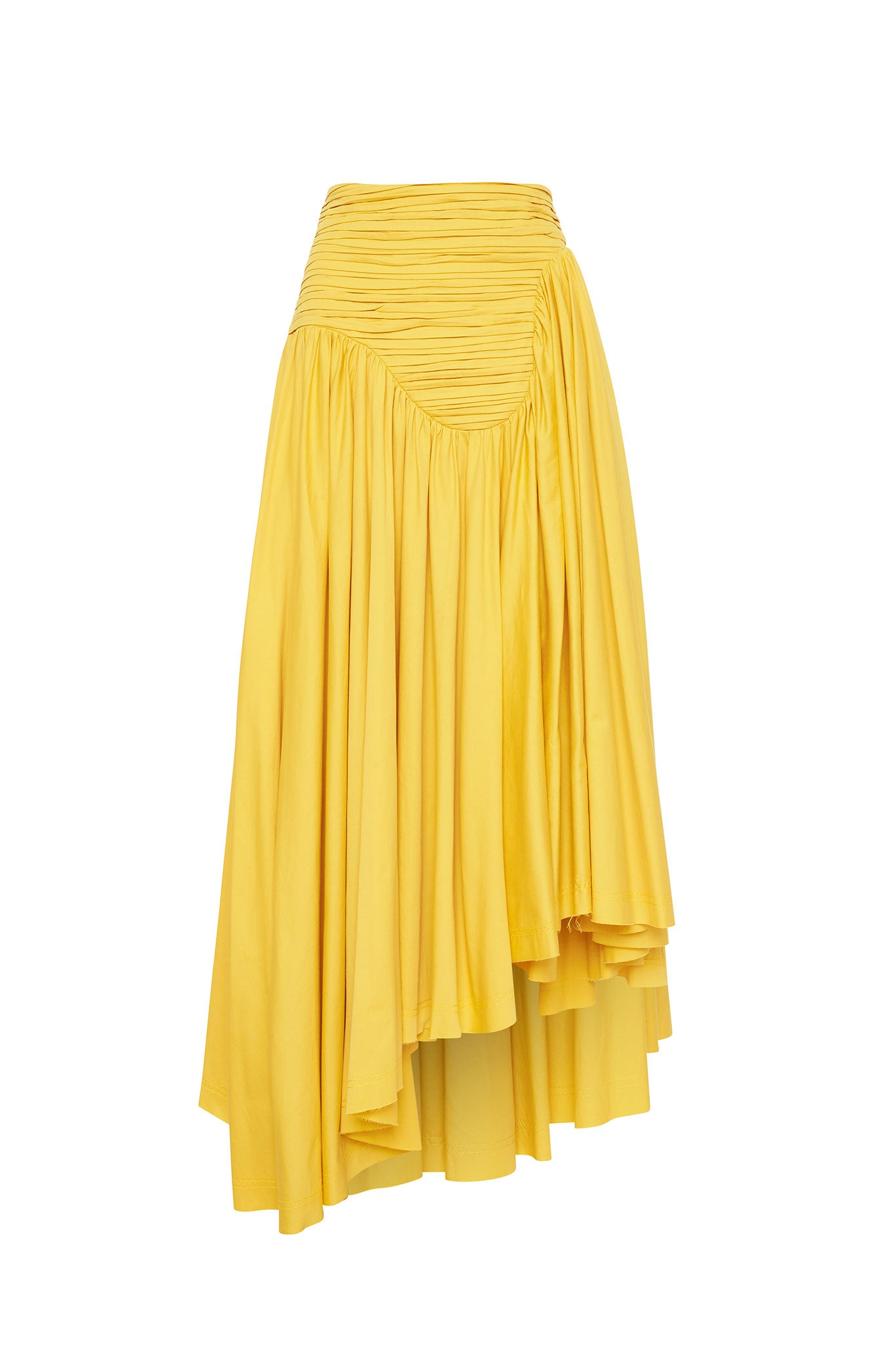 Jolie Asymmetric Midi Skirt | Sun Shower Yellow | Aje – Aje AU