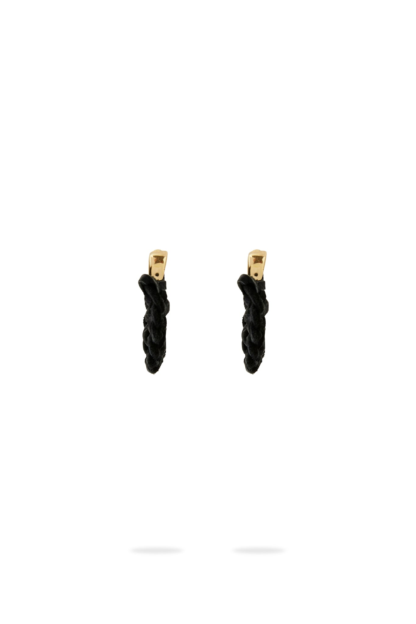 Wanderlust Leather Hoop Earring