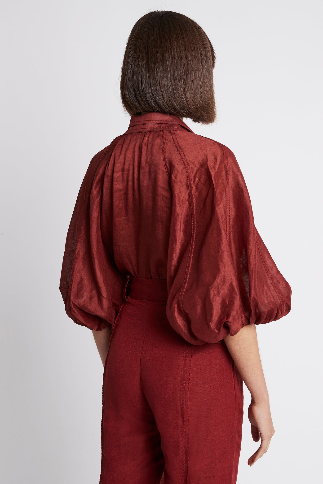 Palms Puff Sleeve Shirt