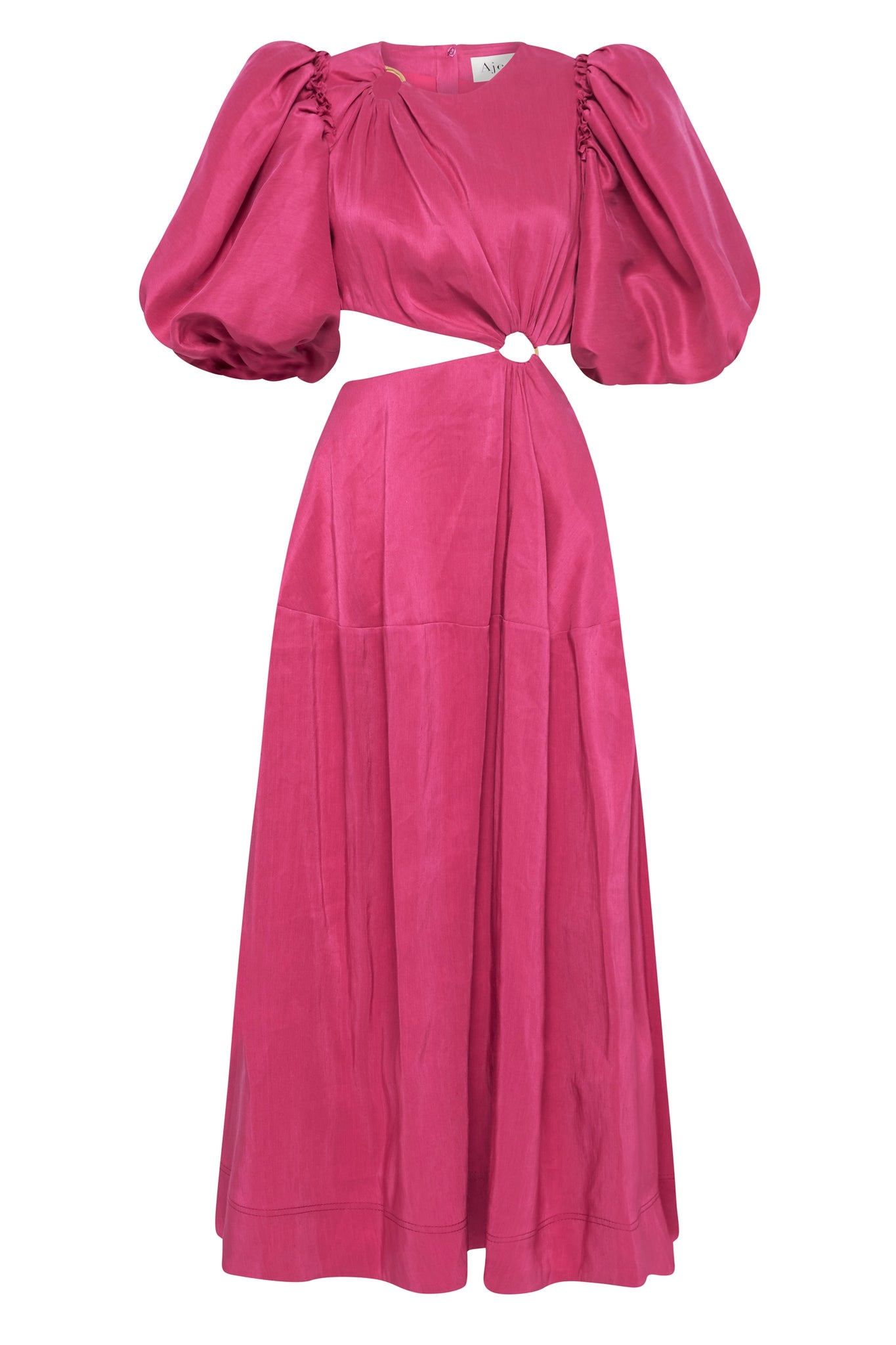 Vanades Cut Out Ring Midi Dress