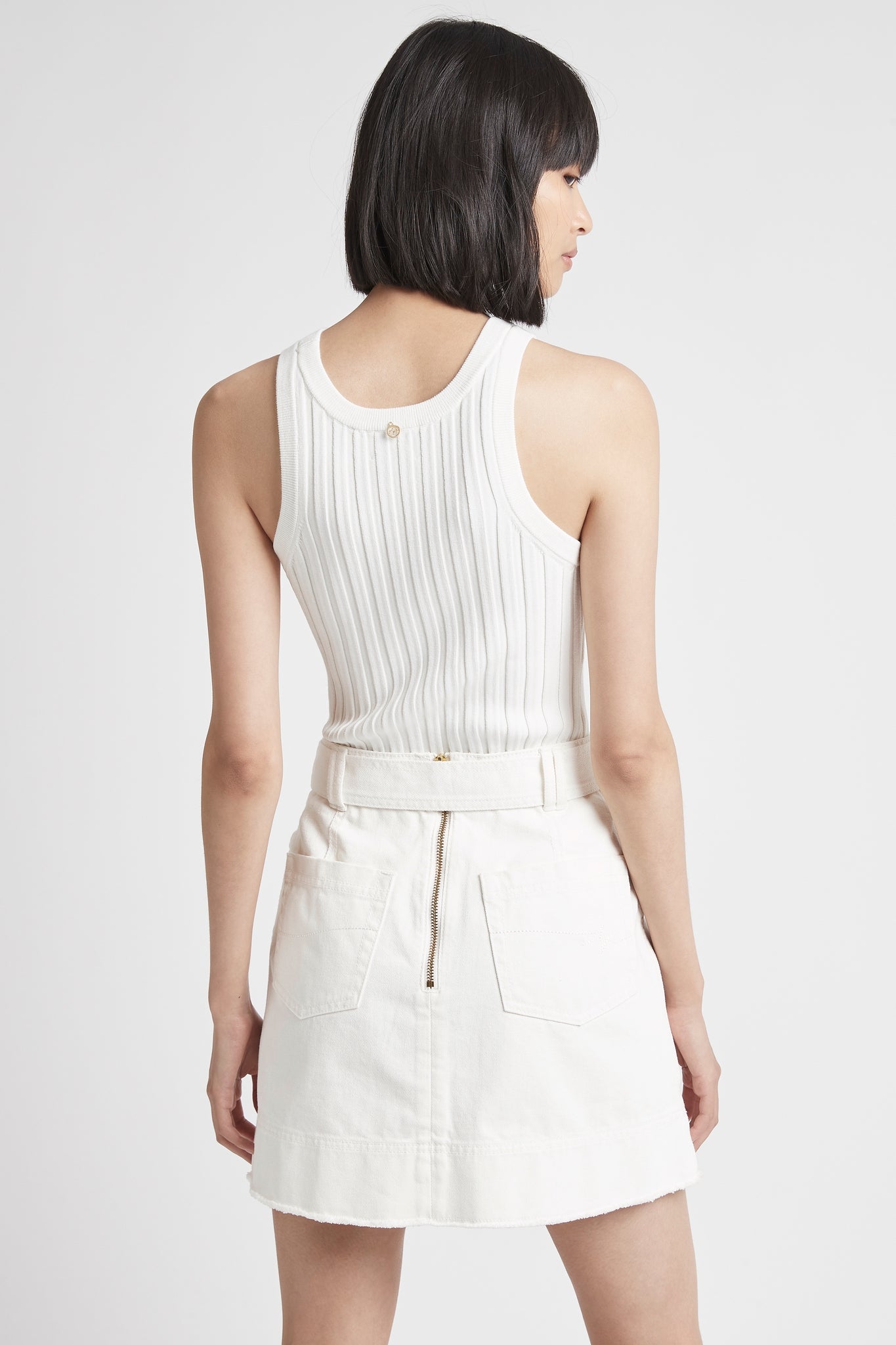 Syros Denim Pocket Skirt