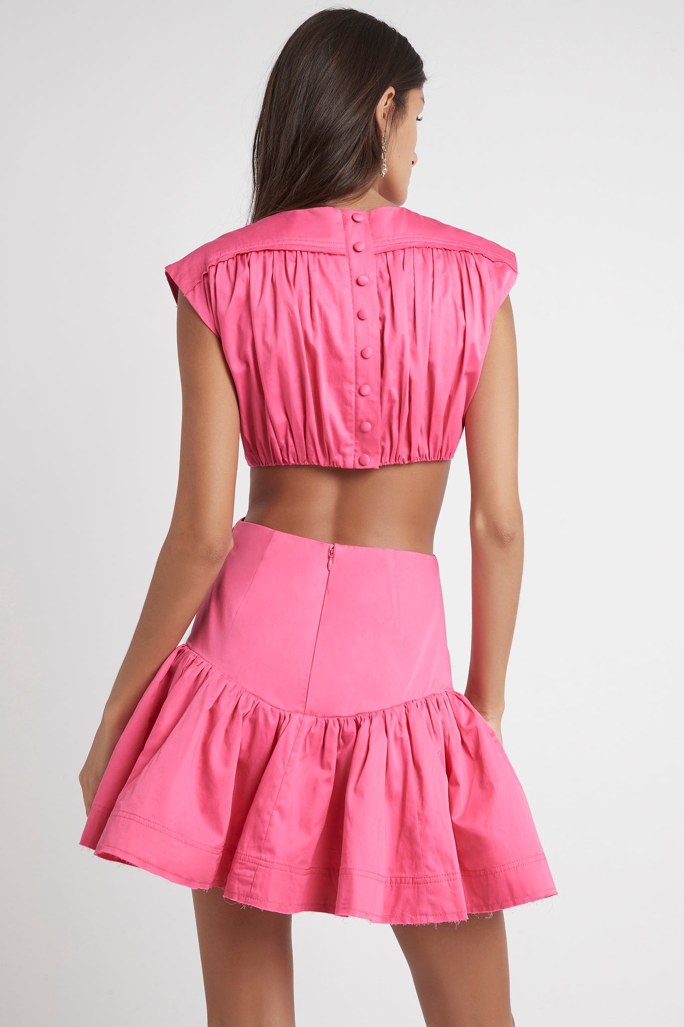 Solstice Cut Out Ring Mini Dress