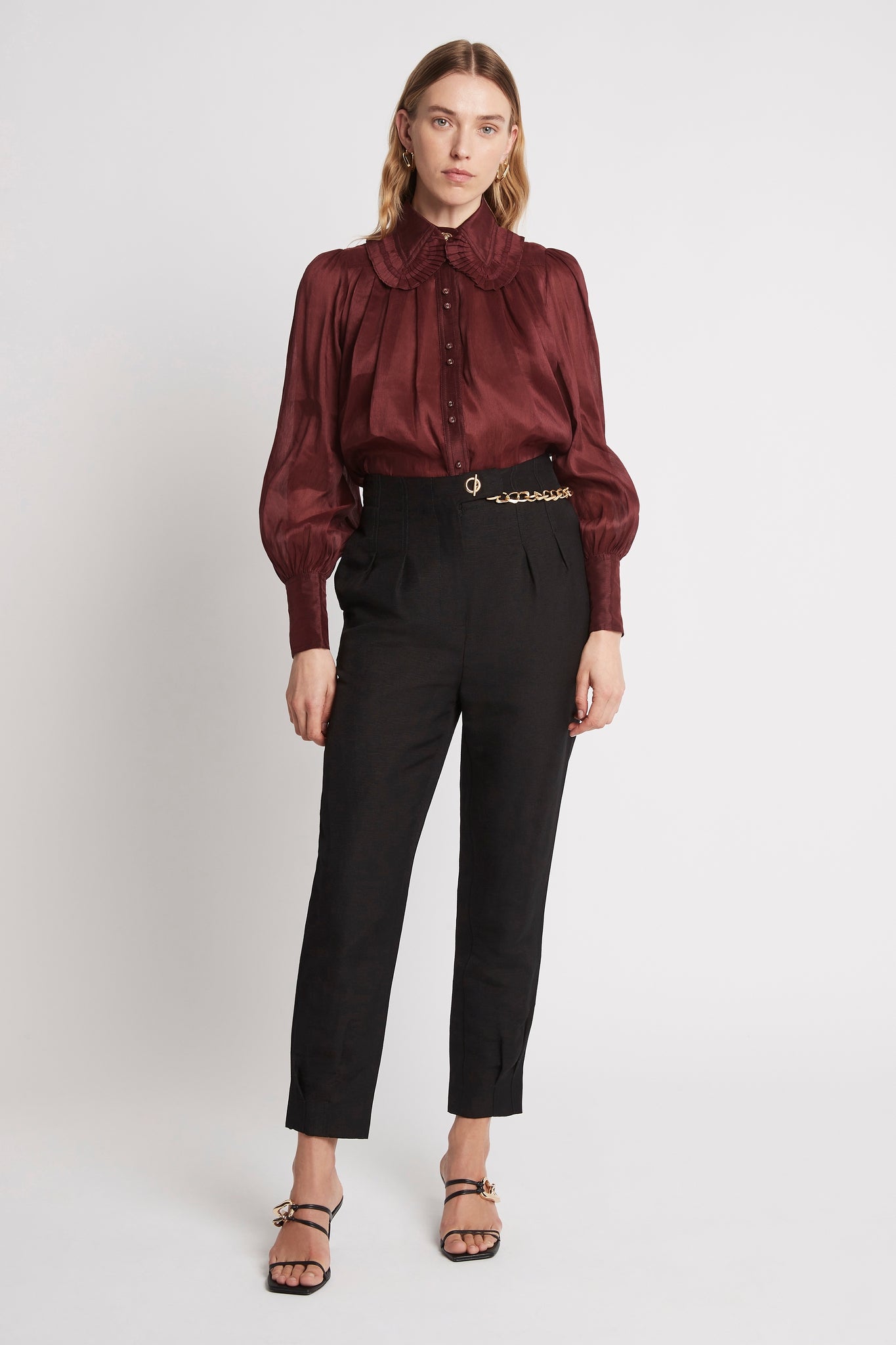 Idealist Pleated Collar Shirt