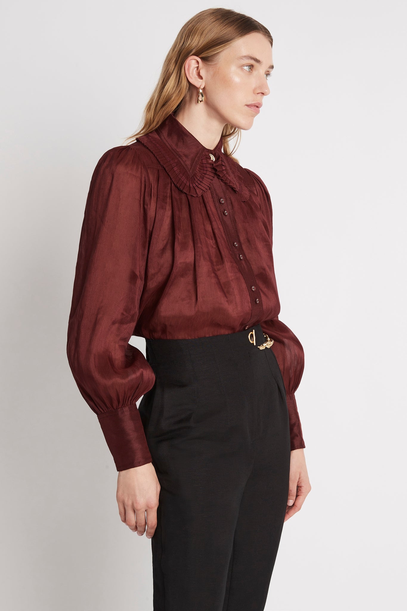 Idealist Pleated Collar Shirt