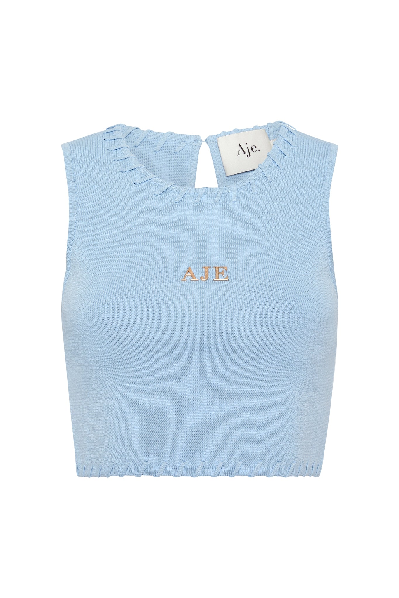 Kai Logo Cropped Knit Tank