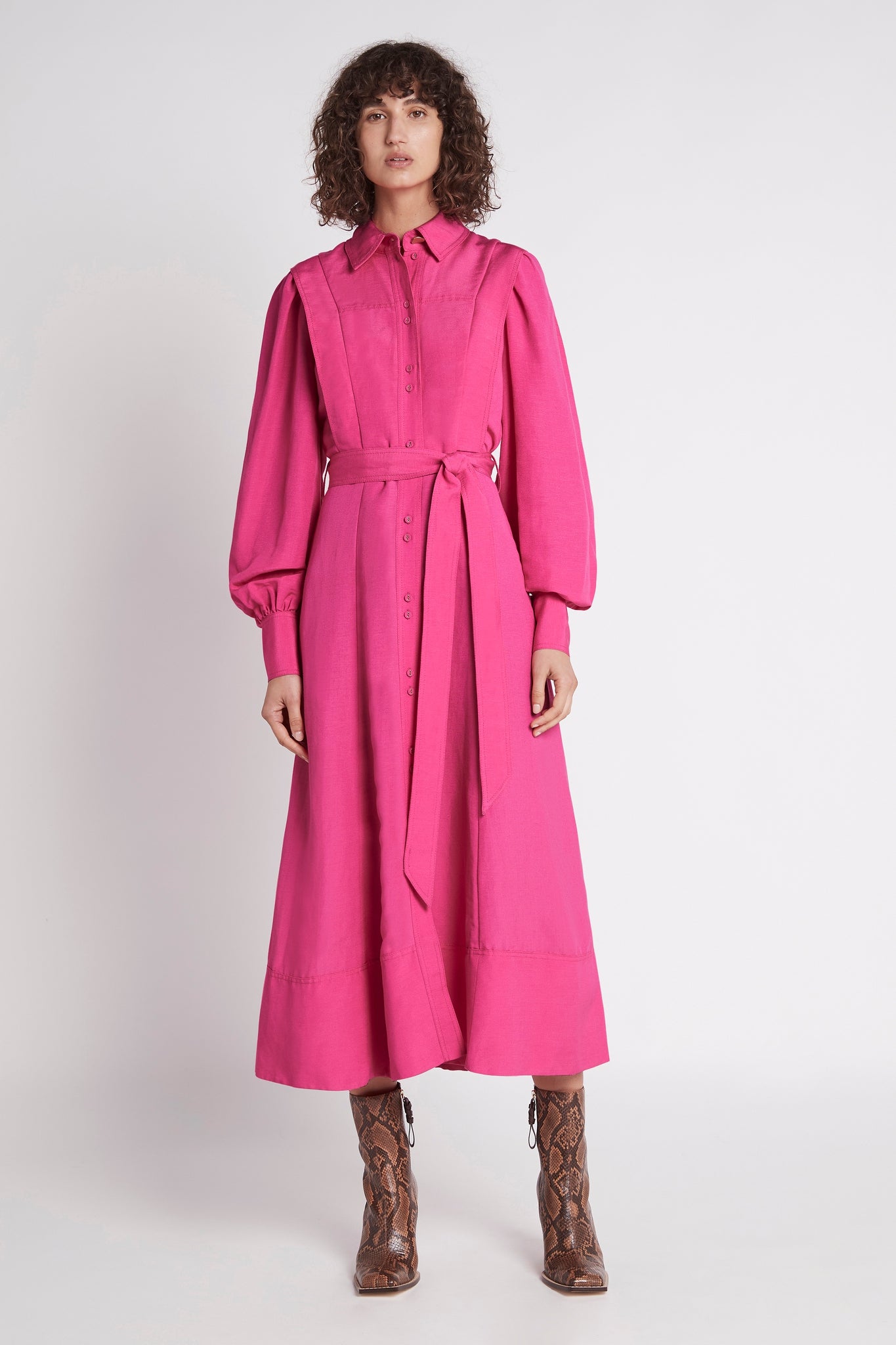 Admiration Midi Shirt Dress