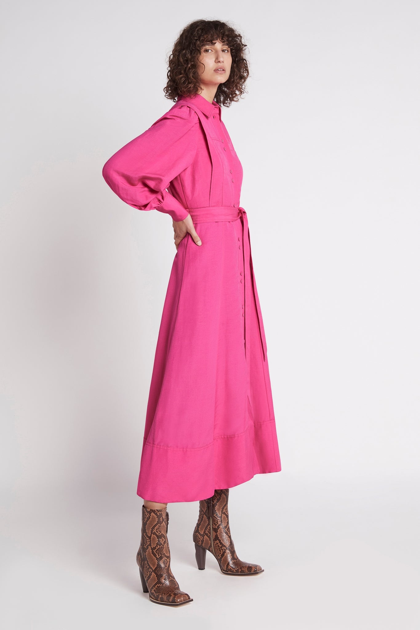 Admiration Midi Shirt Dress