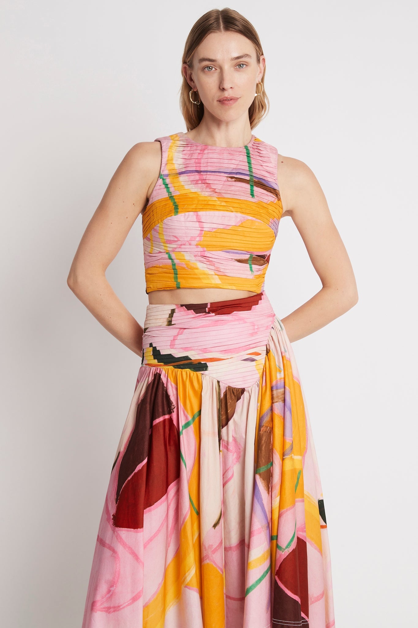 Palette Ruched Top