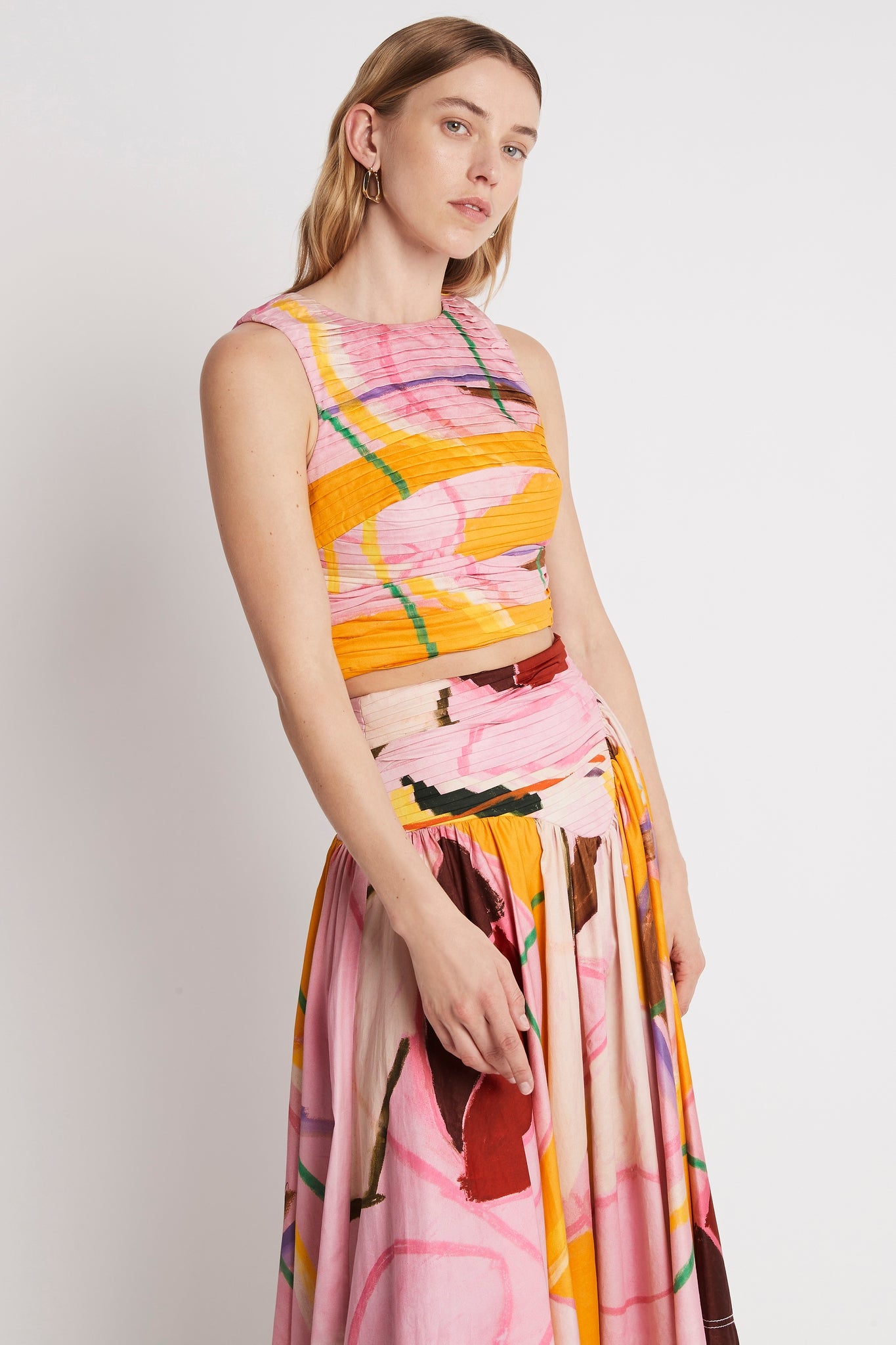 Palette Ruched Top