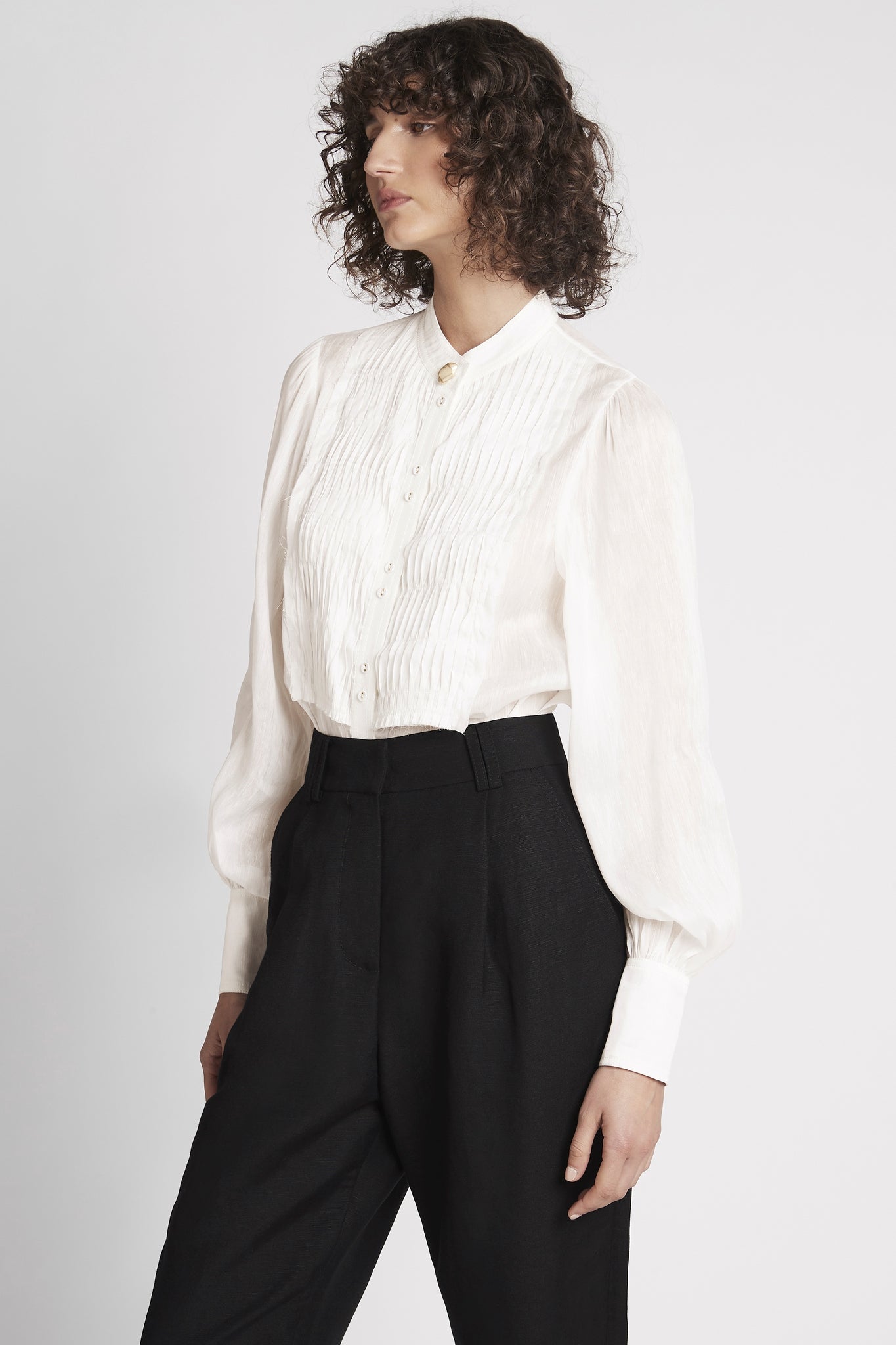 Tidal Tucked Shirt