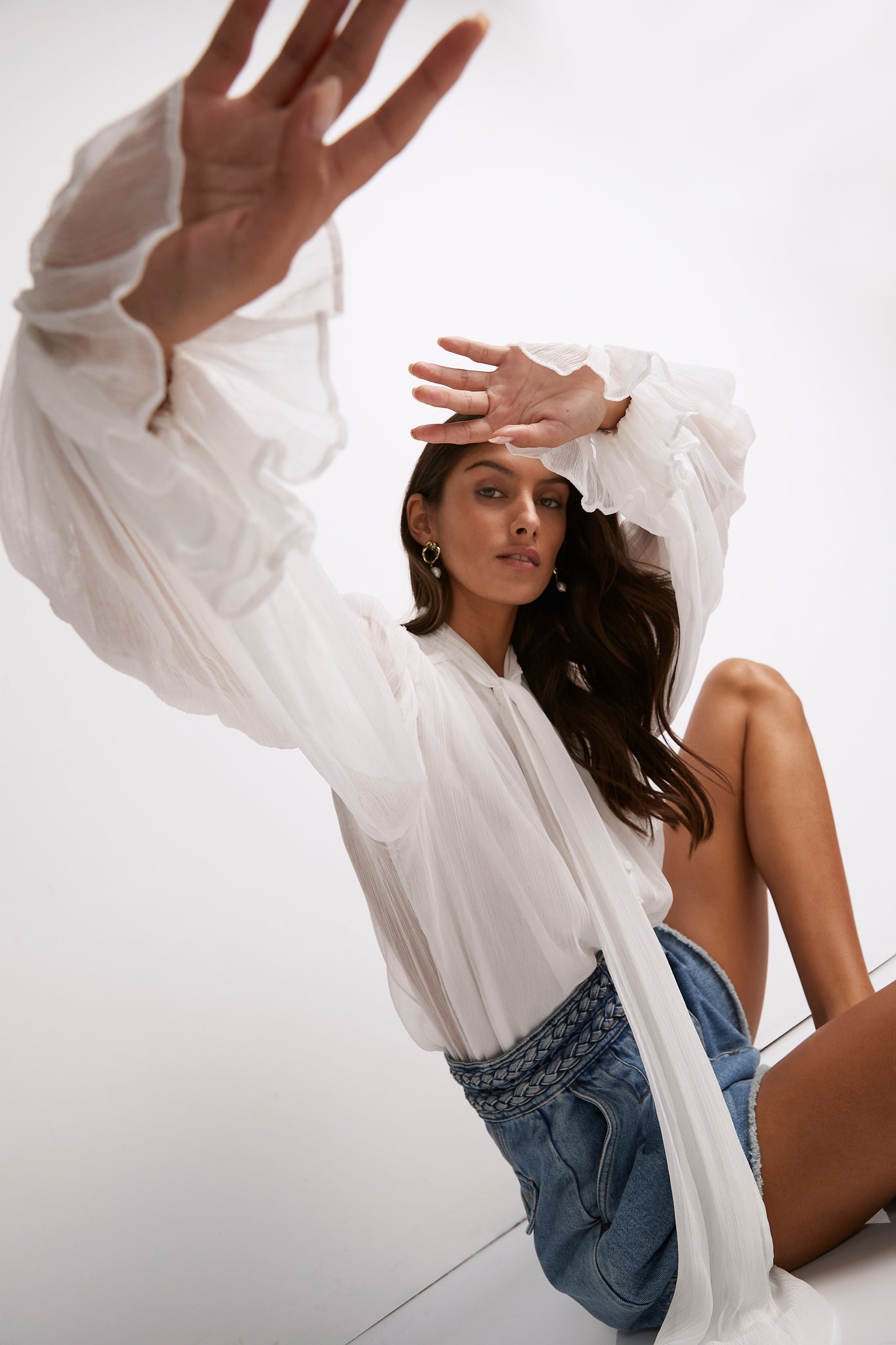 Bonjour Billow Sleeve Blouse