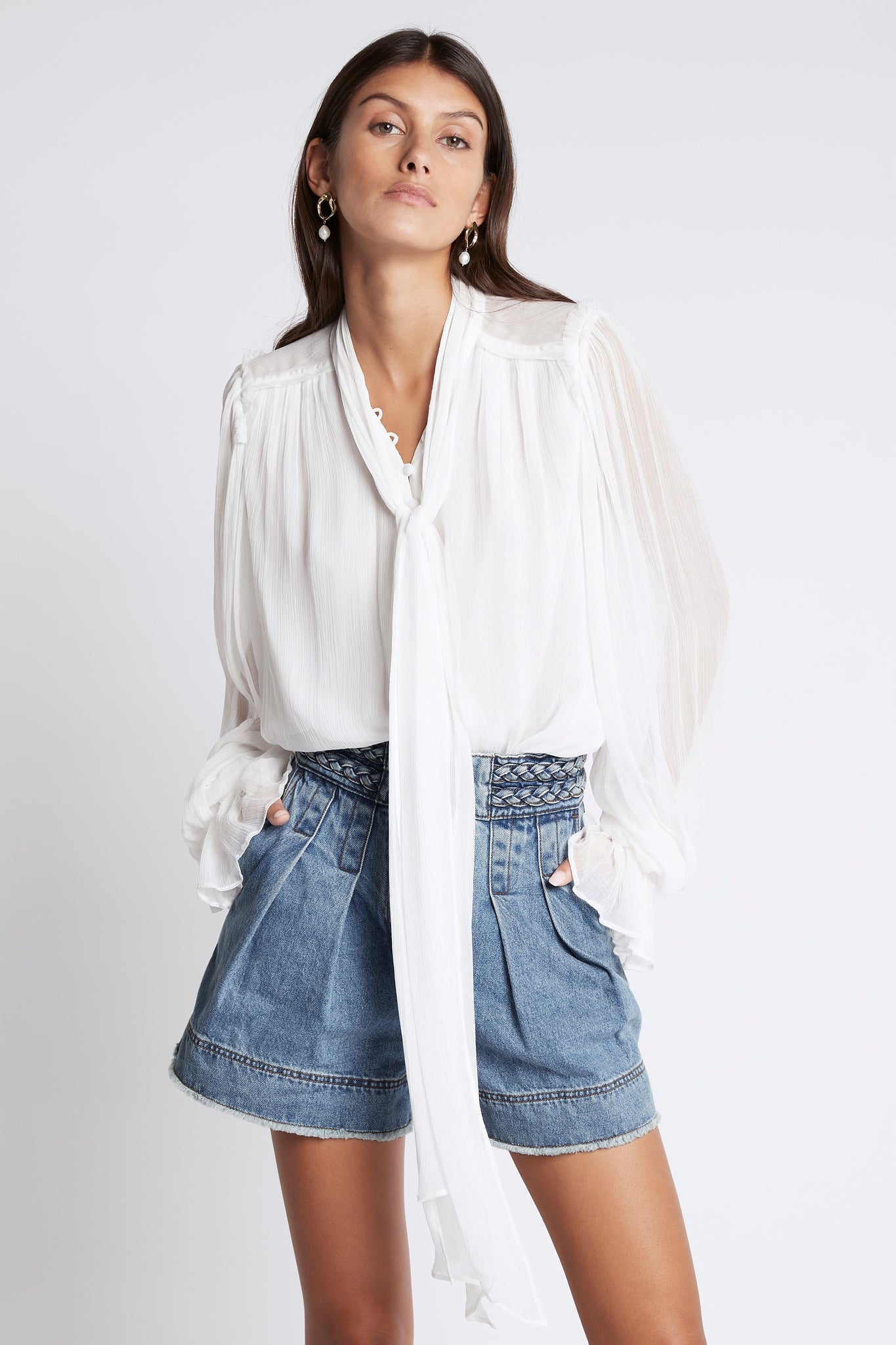 Bonjour Billow Sleeve Blouse