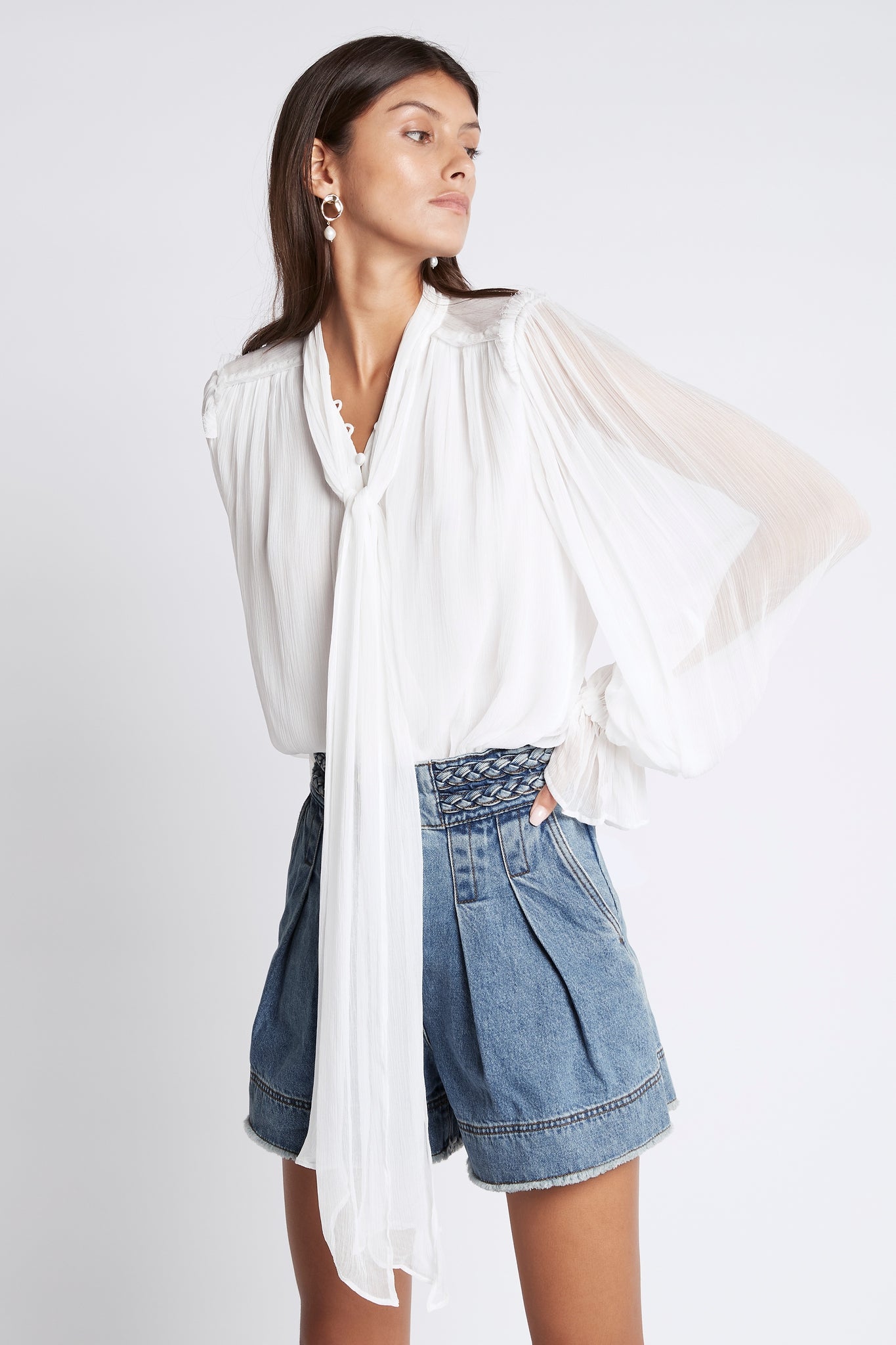 Bonjour Billow Sleeve Blouse