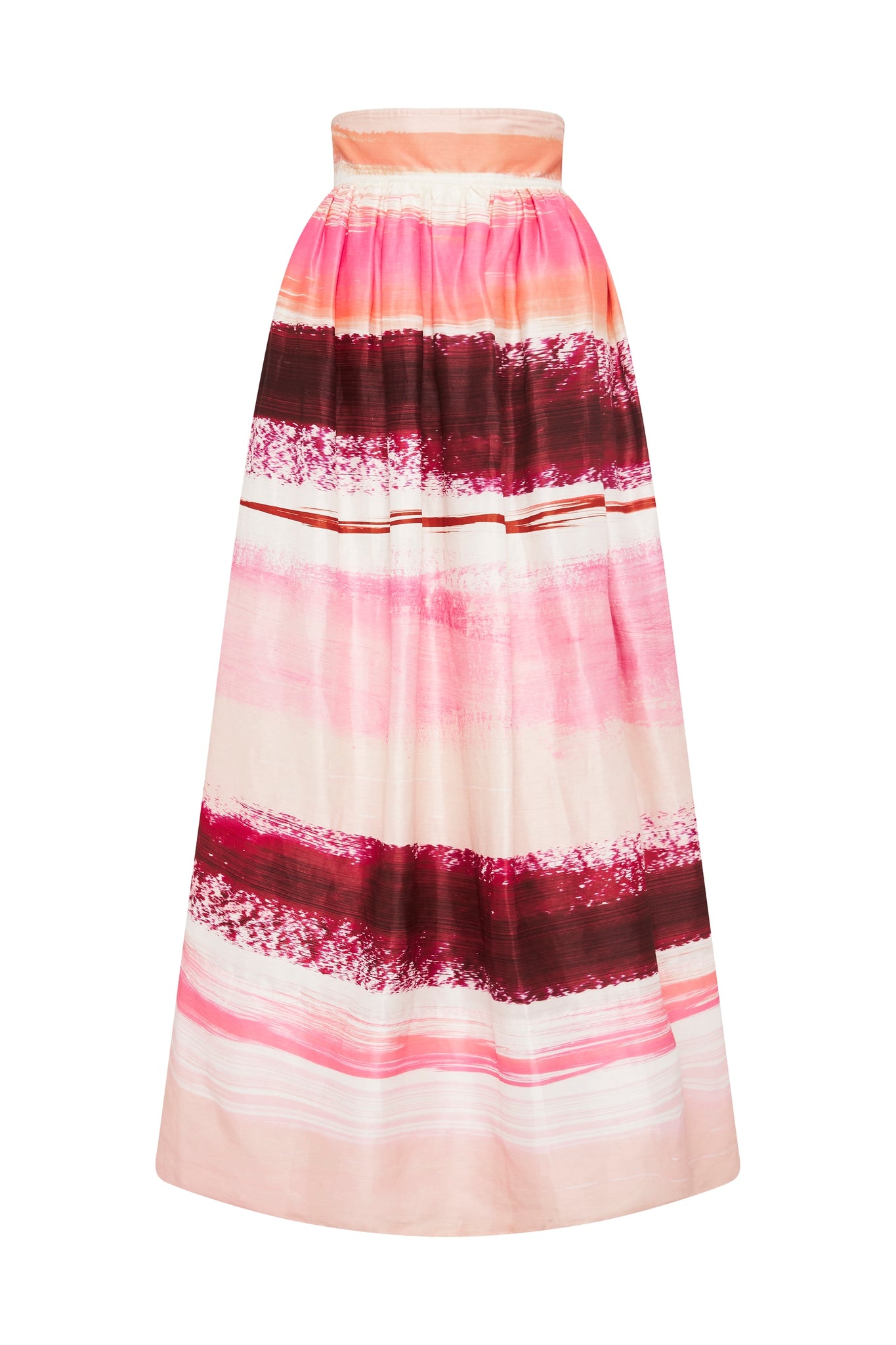 Kasbah Sunset Stripe Maxi Skirt