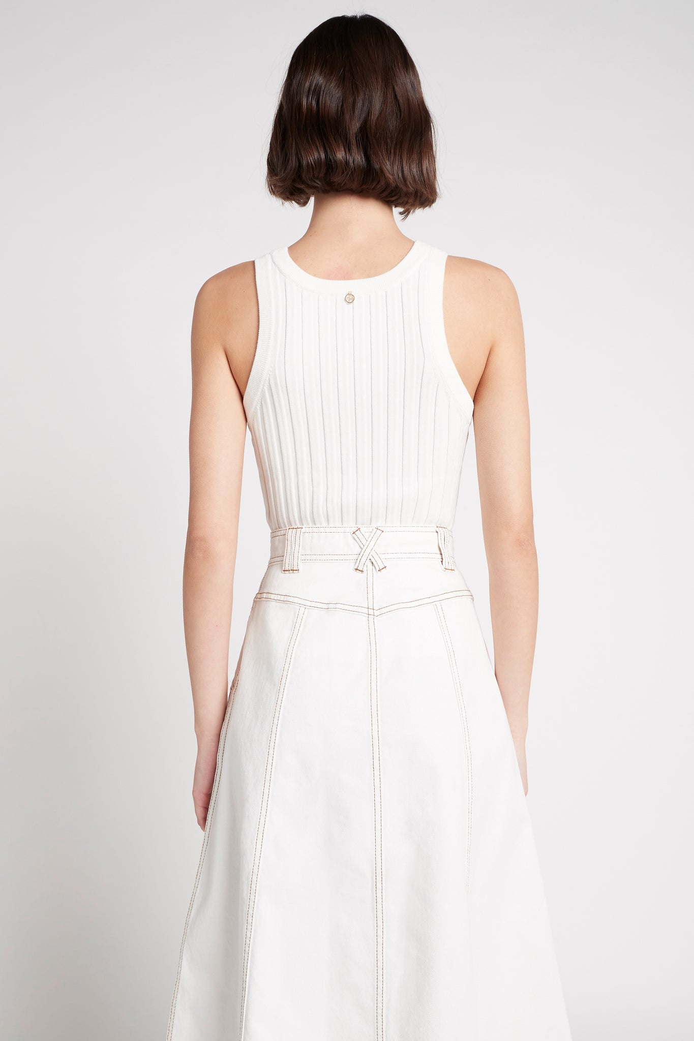 Hydra Racer Knit Ribbed Top