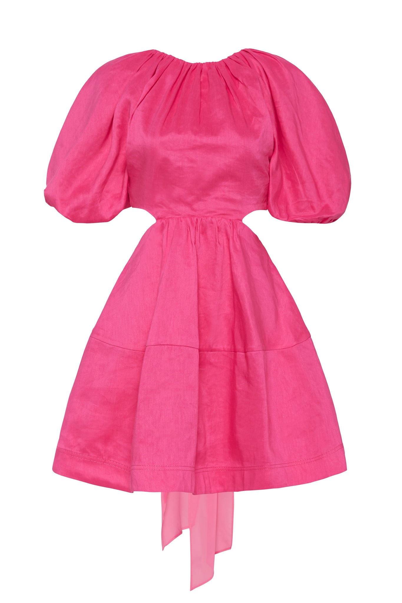 Admiration Lace-Up Mini Dress