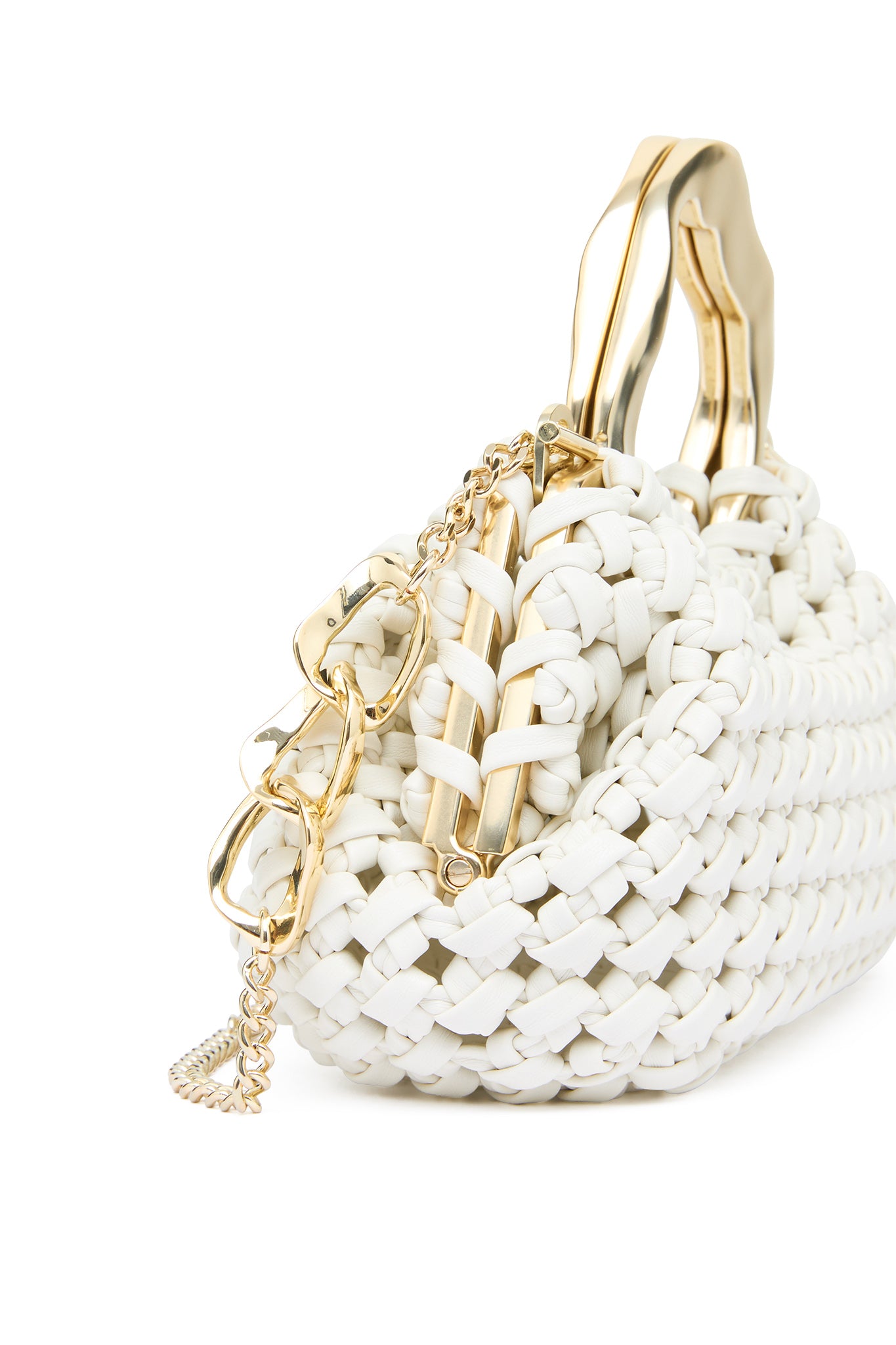 New Weave Micro Frame Bag Ivory Aje Aje AU new-weave-micro-frame-bag-ivory-aje-aje-au