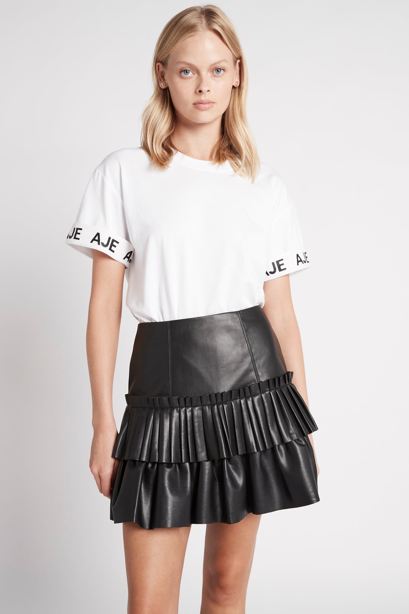 Kindred Tiered Mini Skirt