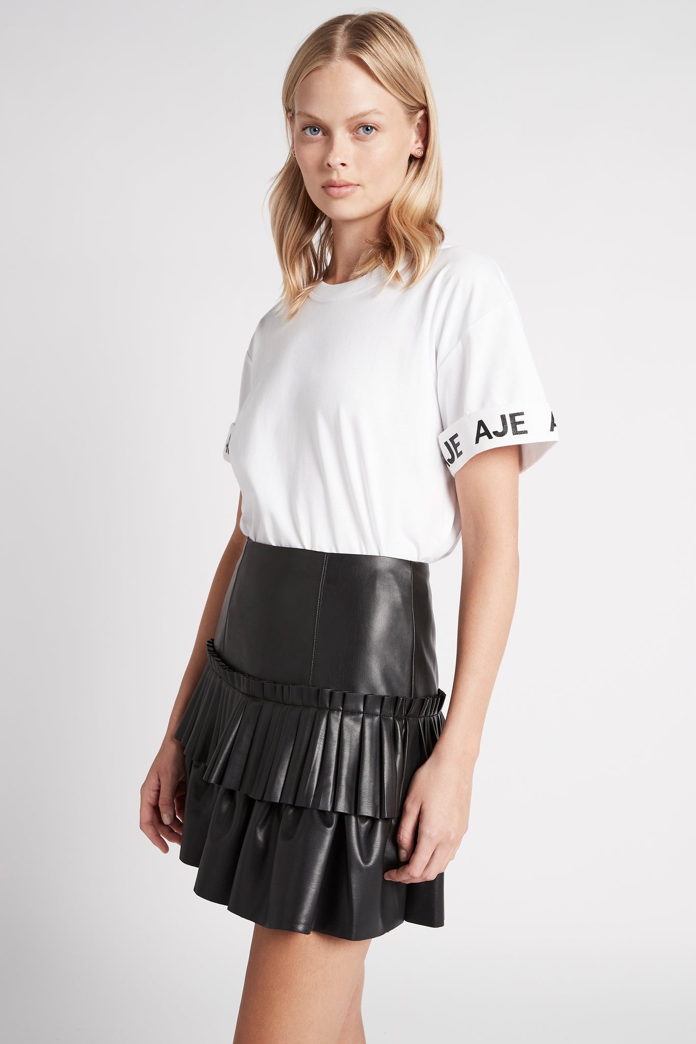 Kindred Tiered Mini Skirt