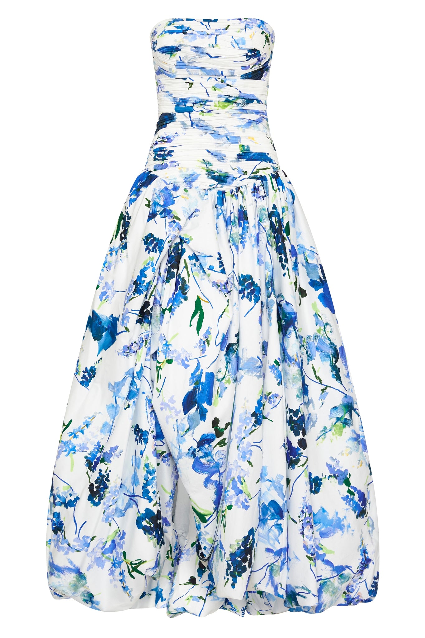 Violette Bubble Hem Maxi Dress