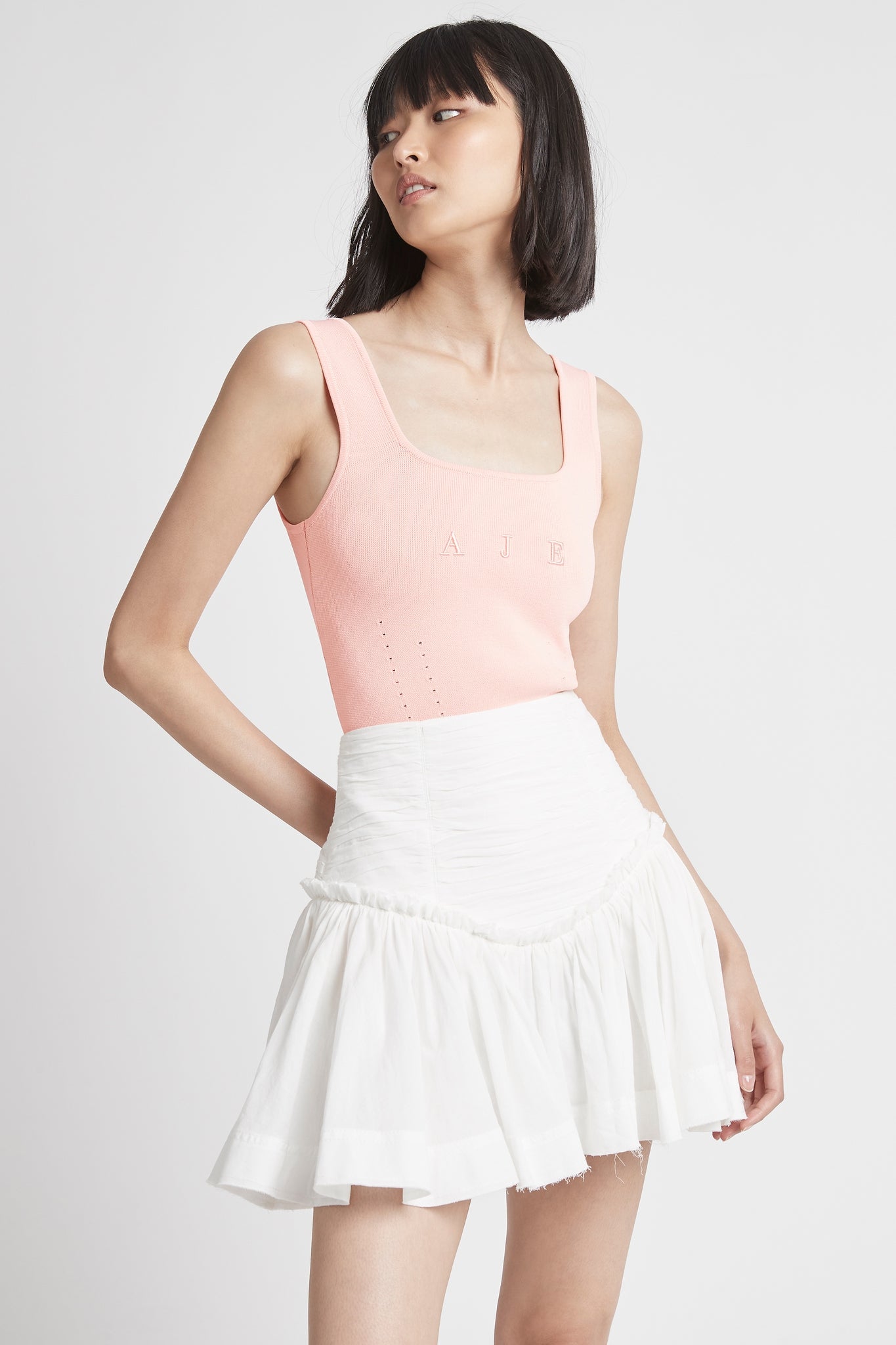 New Wave Mini Skirt