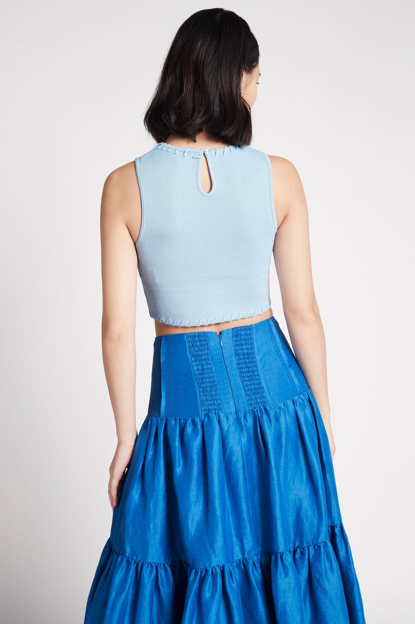 Kai Logo Cropped Knit Tank