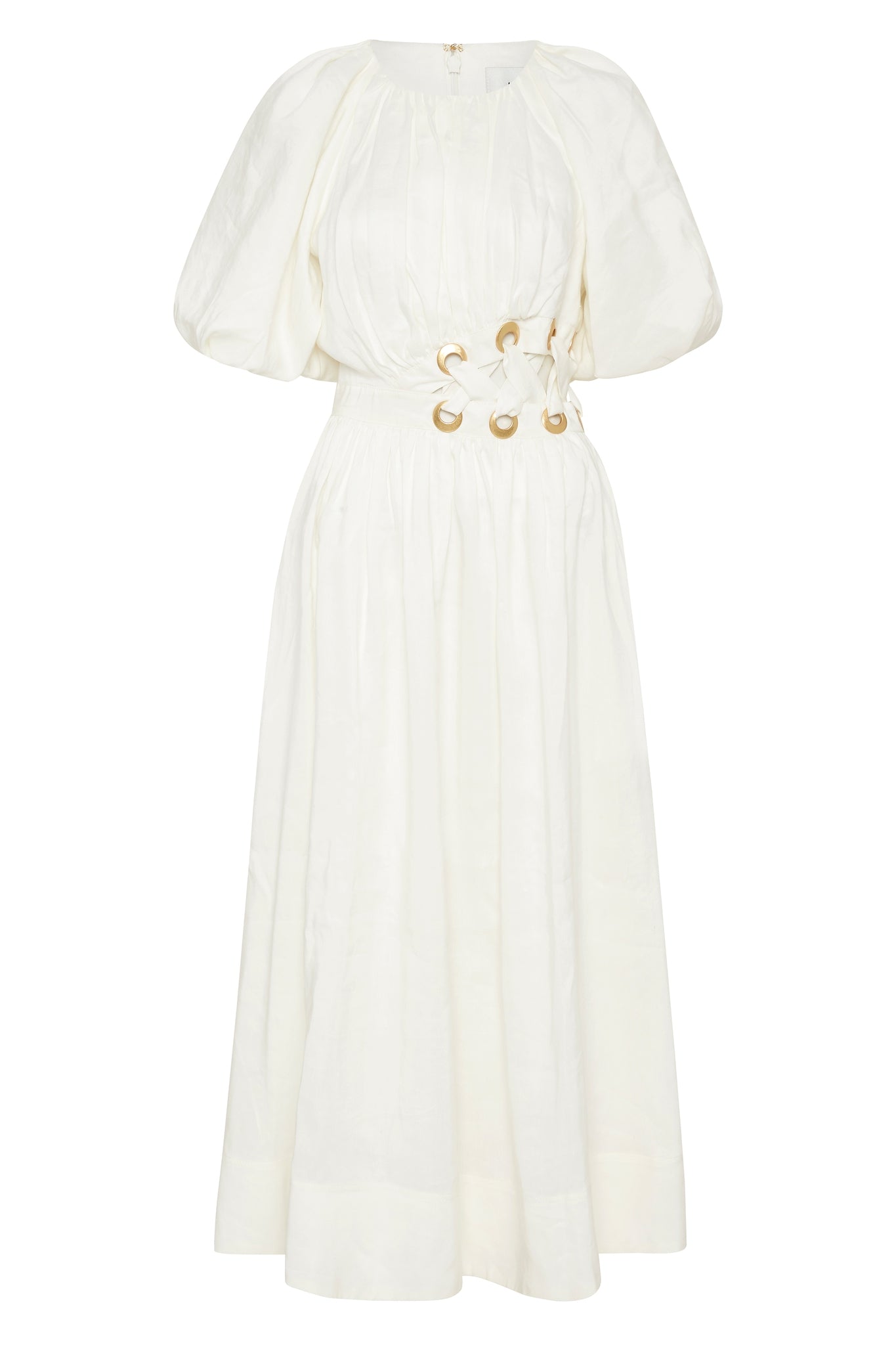 Virtuous Asymmetric Midi Dress