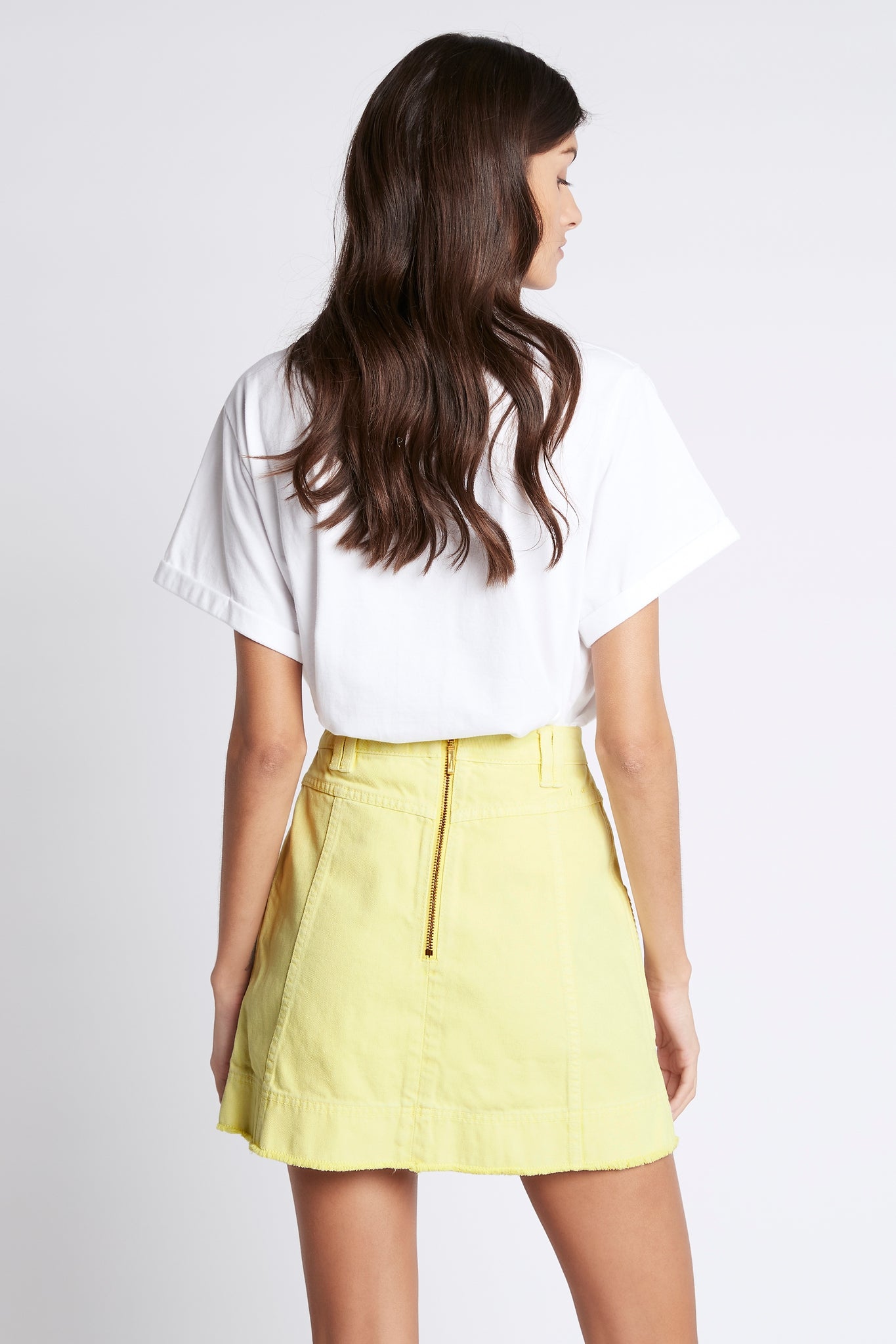 Como Denim Mini Skirt