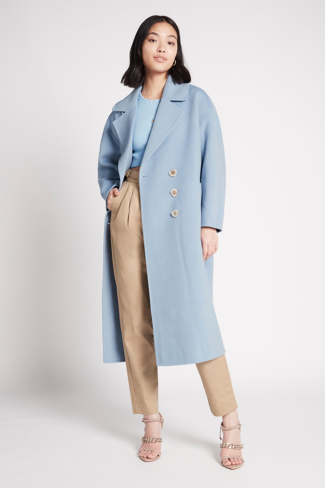 Virtuous Eyelet Coat