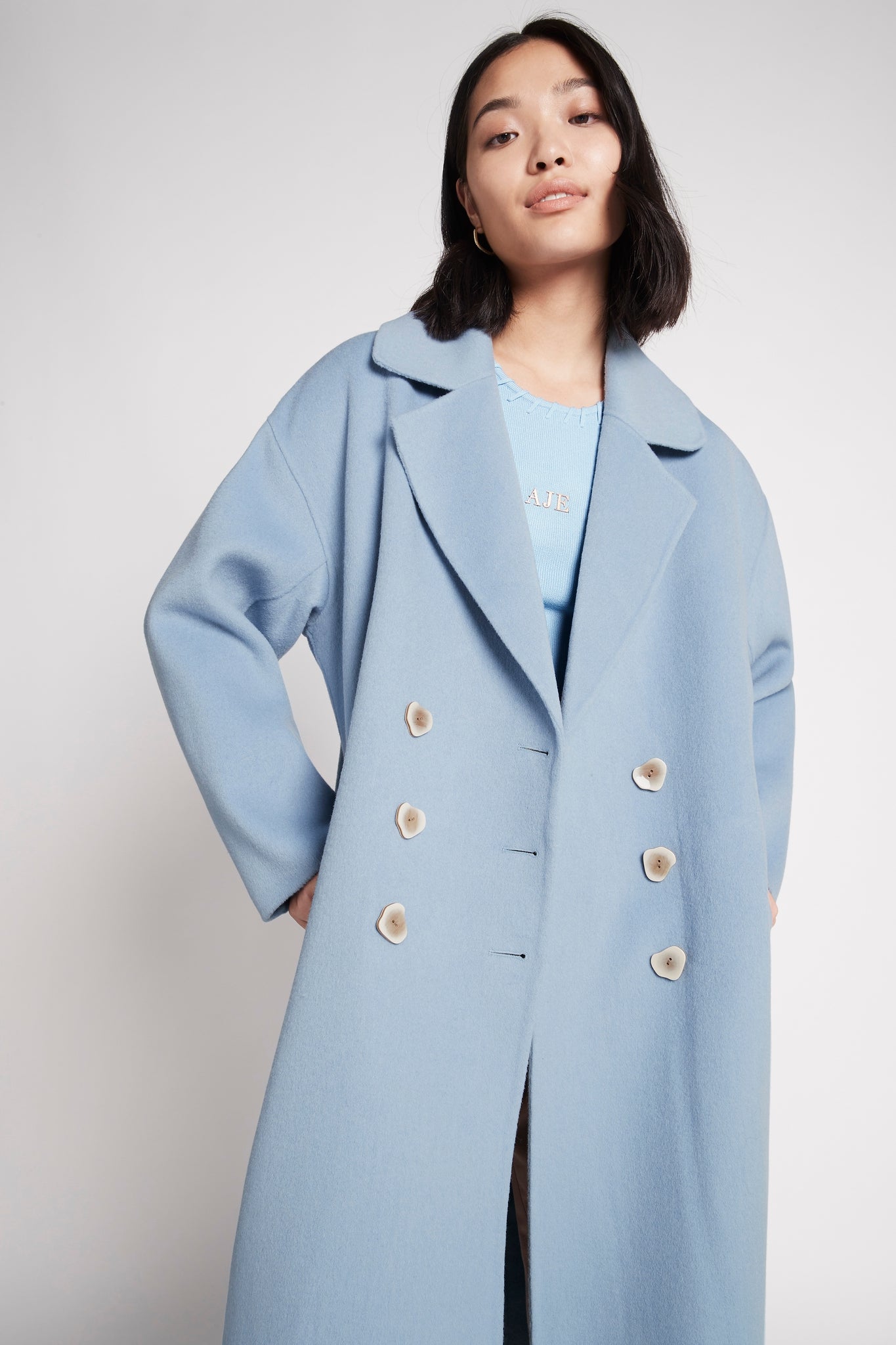 Virtuous Eyelet Coat