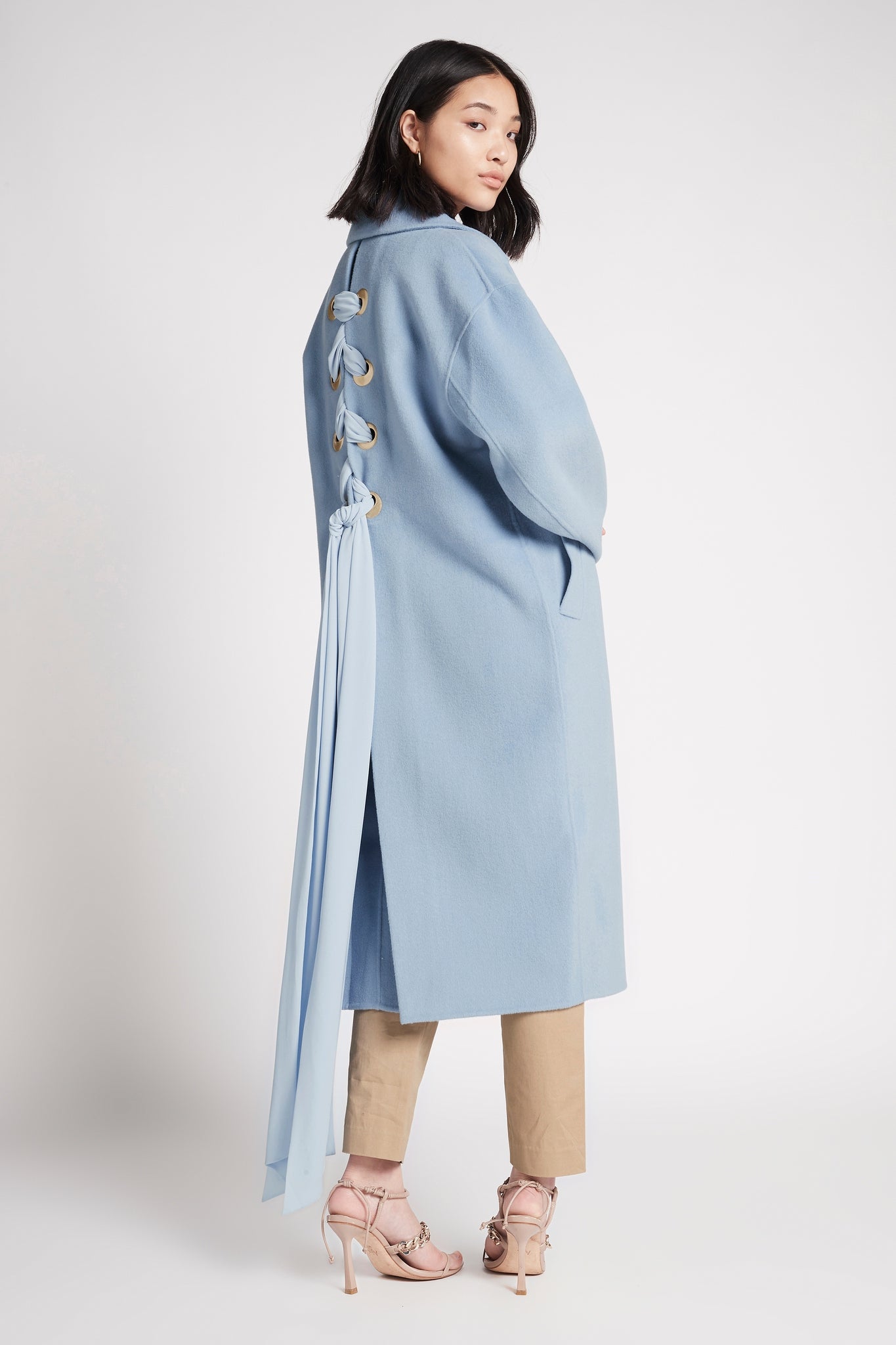 Virtuous Eyelet Coat