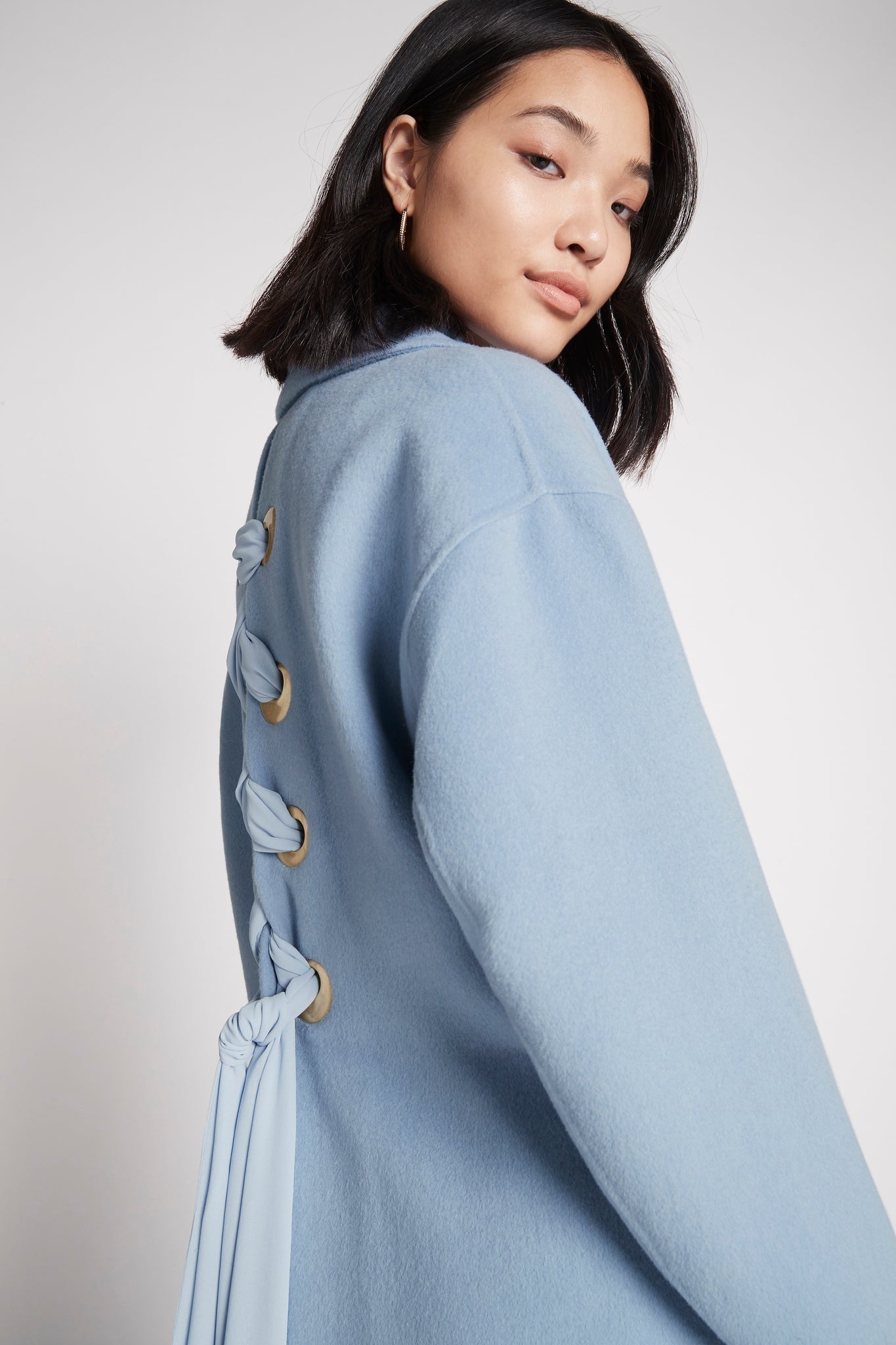 Virtuous Eyelet Coat