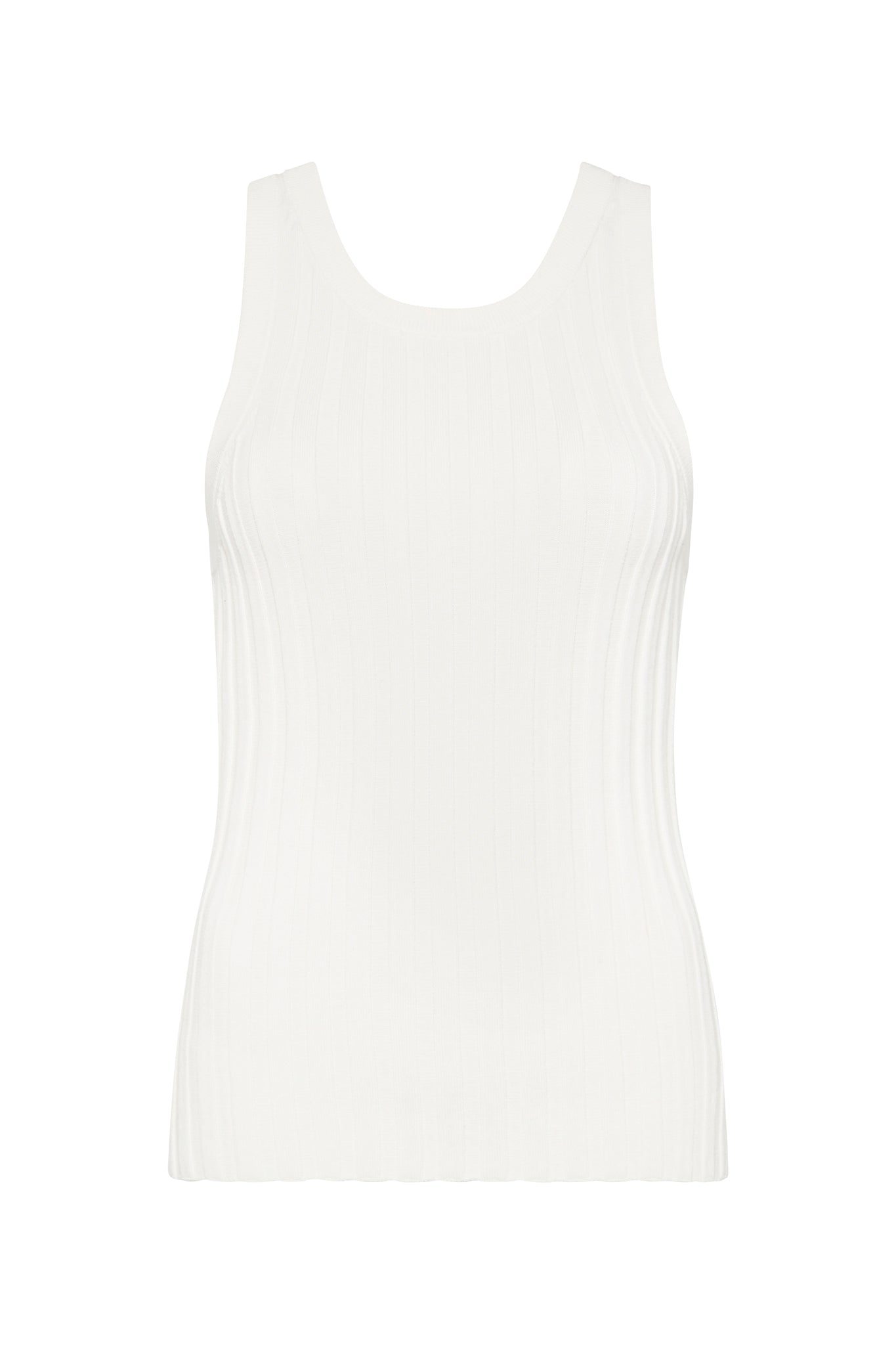 Hydra Racer Knit Ribbed Top