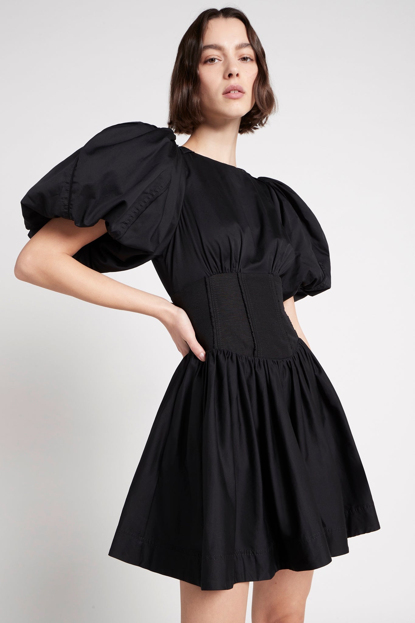 Gianna Puff Sleeve Mini Dress