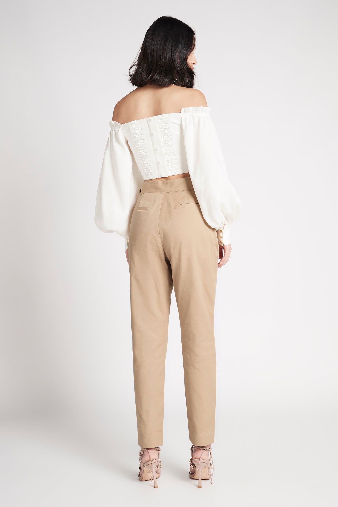 Tidal Pleated Buckle Pant