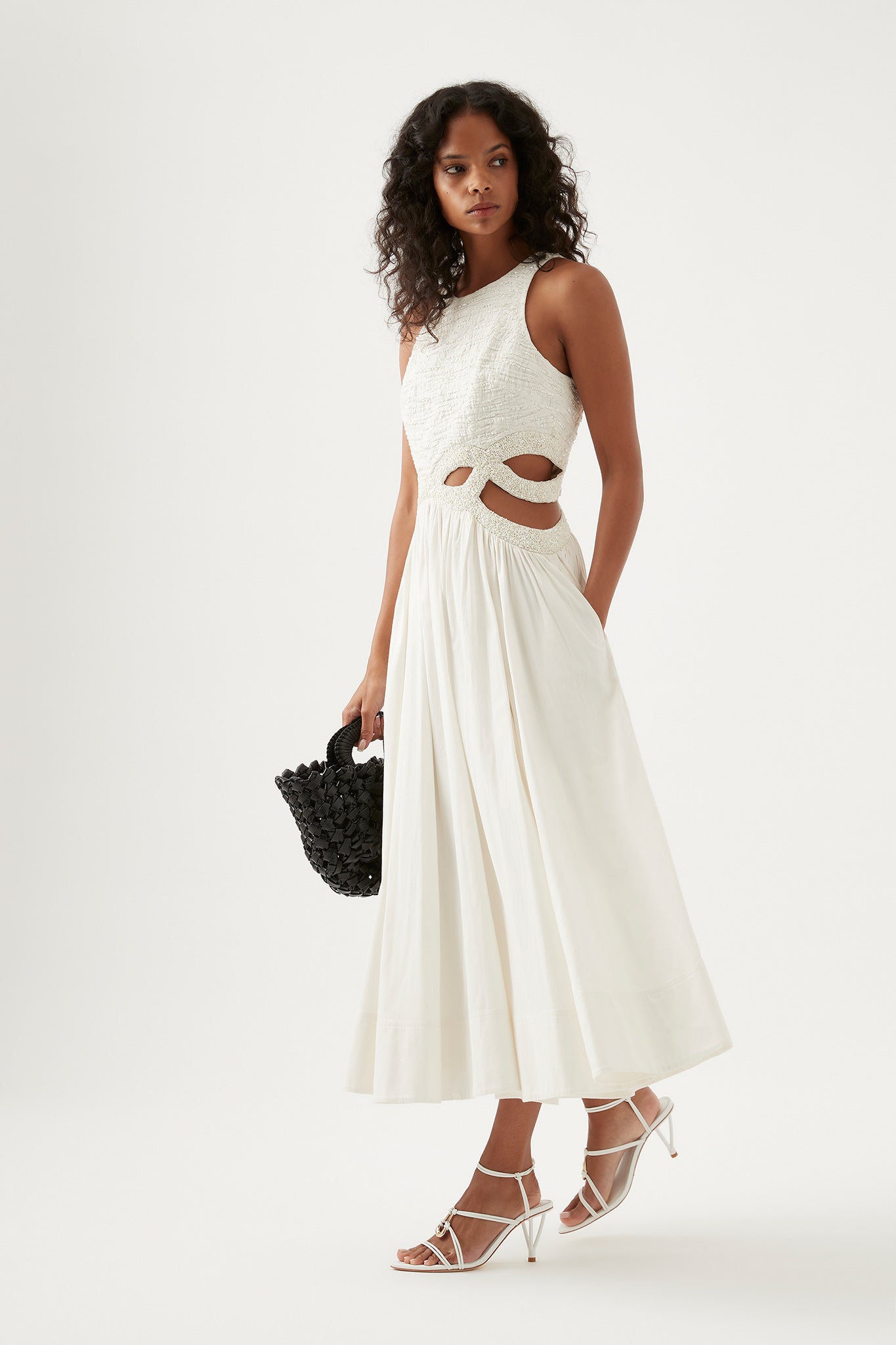 New Catara Sequin Midi Dress