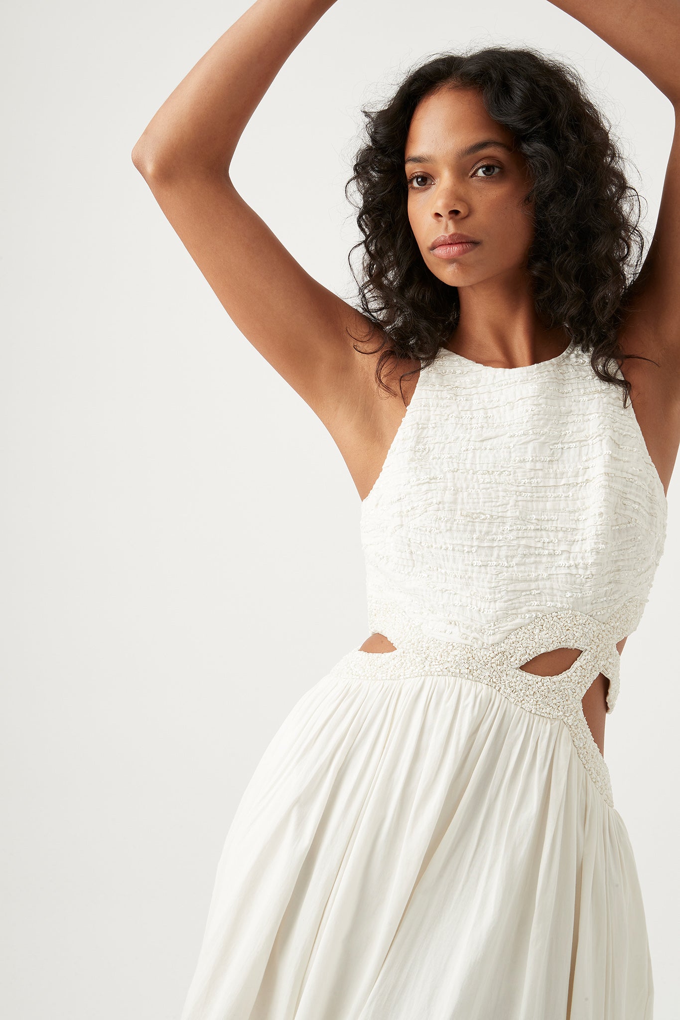 New Catara Sequin Midi Dress