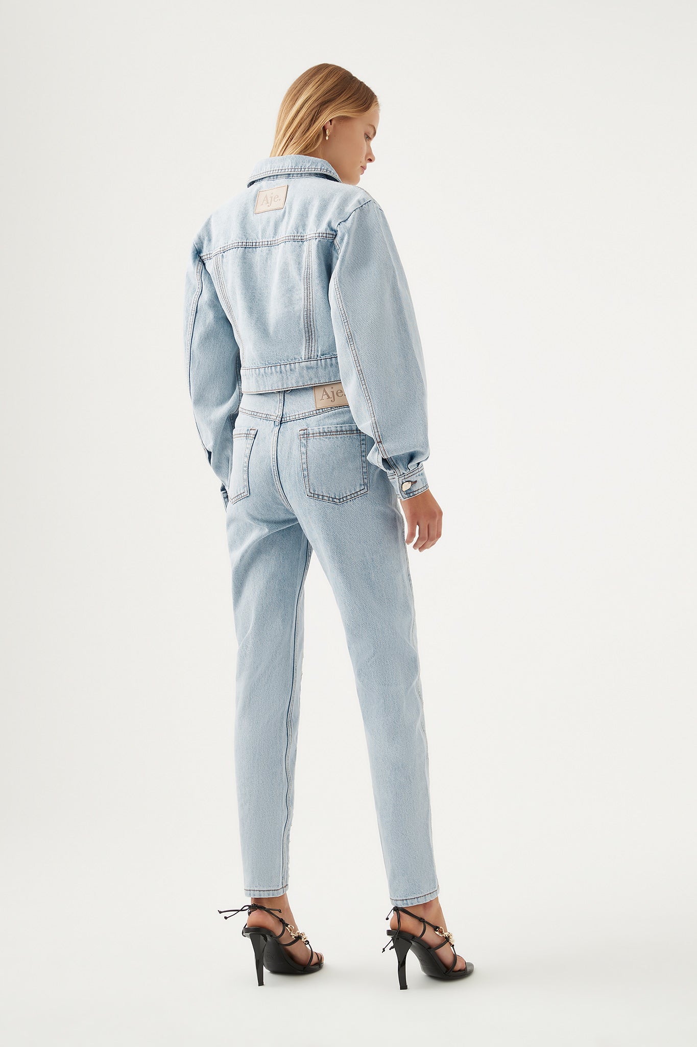Marcia Laced Denim Jean