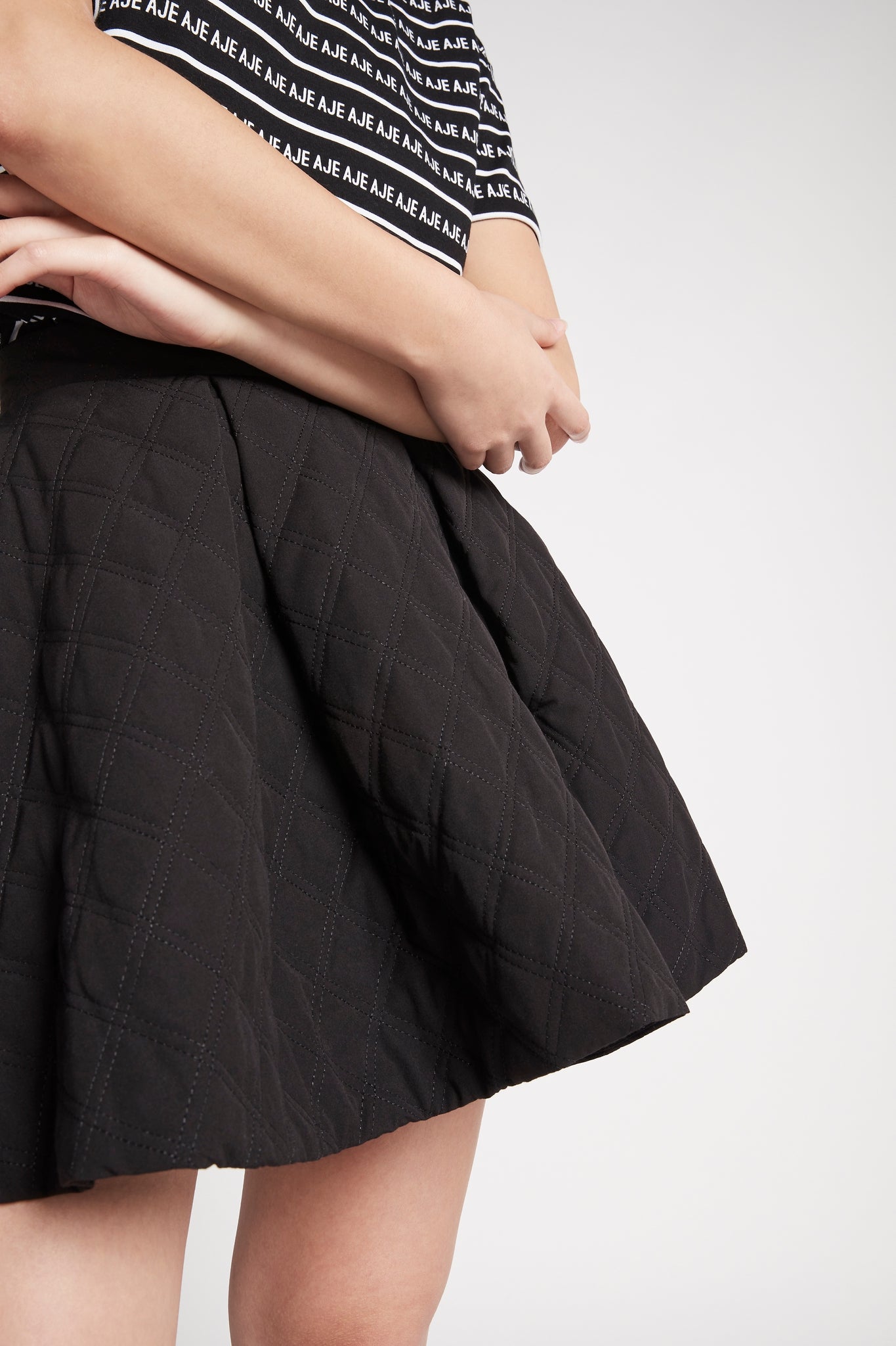 Promise Quilted Mini Skirt