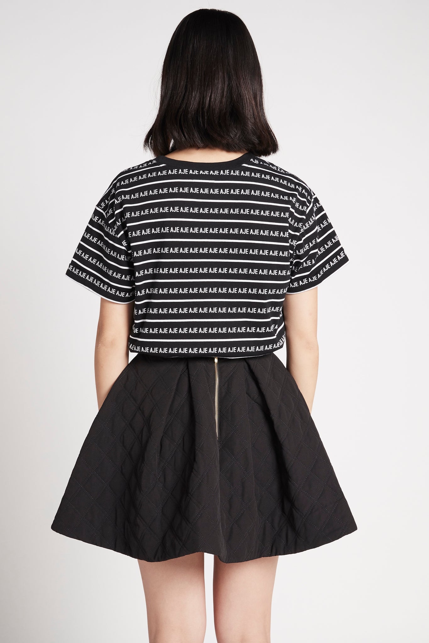 Promise Quilted Mini Skirt